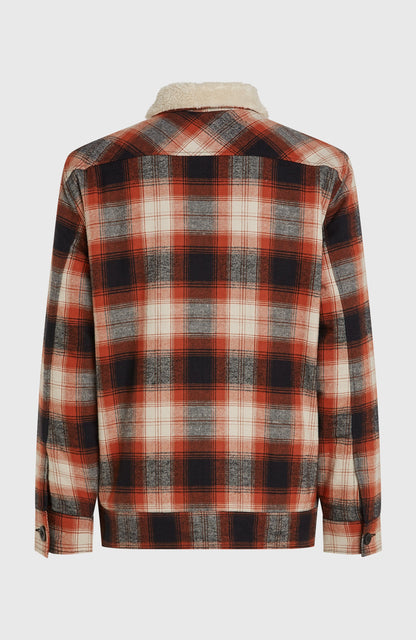 O'Riginals Fleece-Lined Jacket Men - Bonfire Check