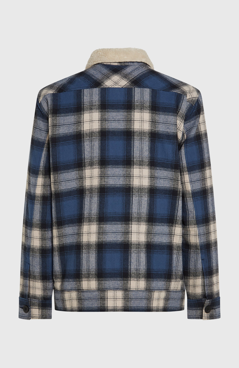 O'Riginals Fleece-Lined Jacket Men - Mozart Blue Check