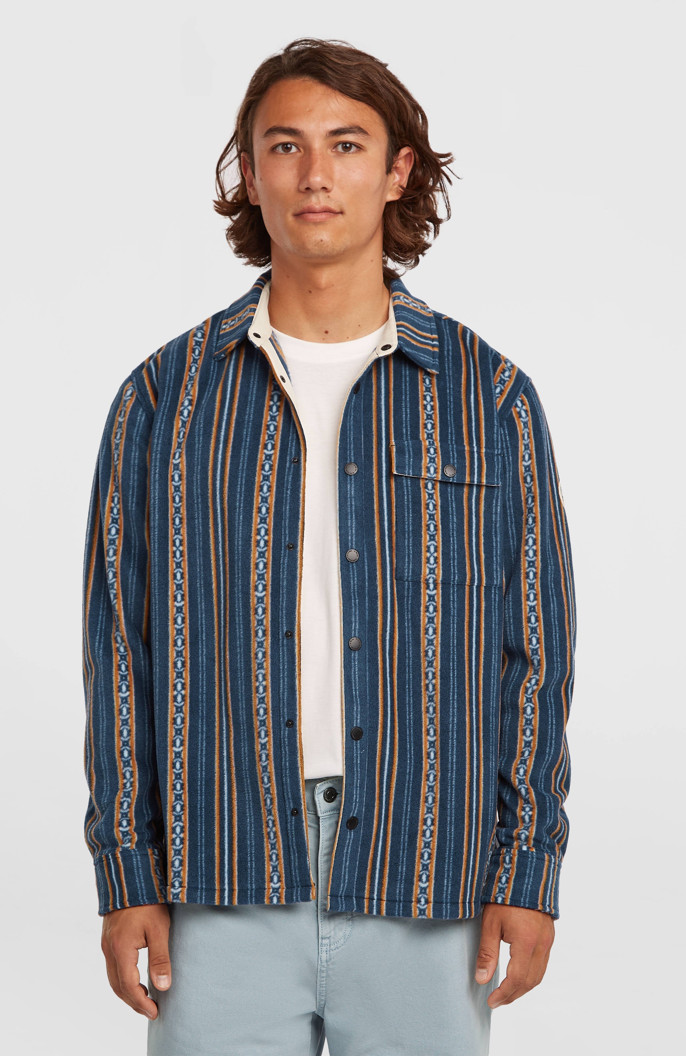 O'Riginals Superfleece Shirt Men - Blue Originals Jstripe