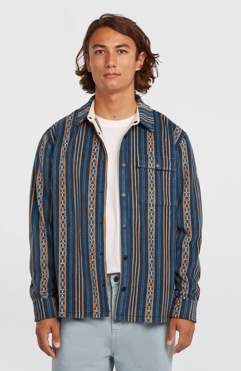 O'Riginals Superfleece Shirt Men - Blue Originals Jstripe