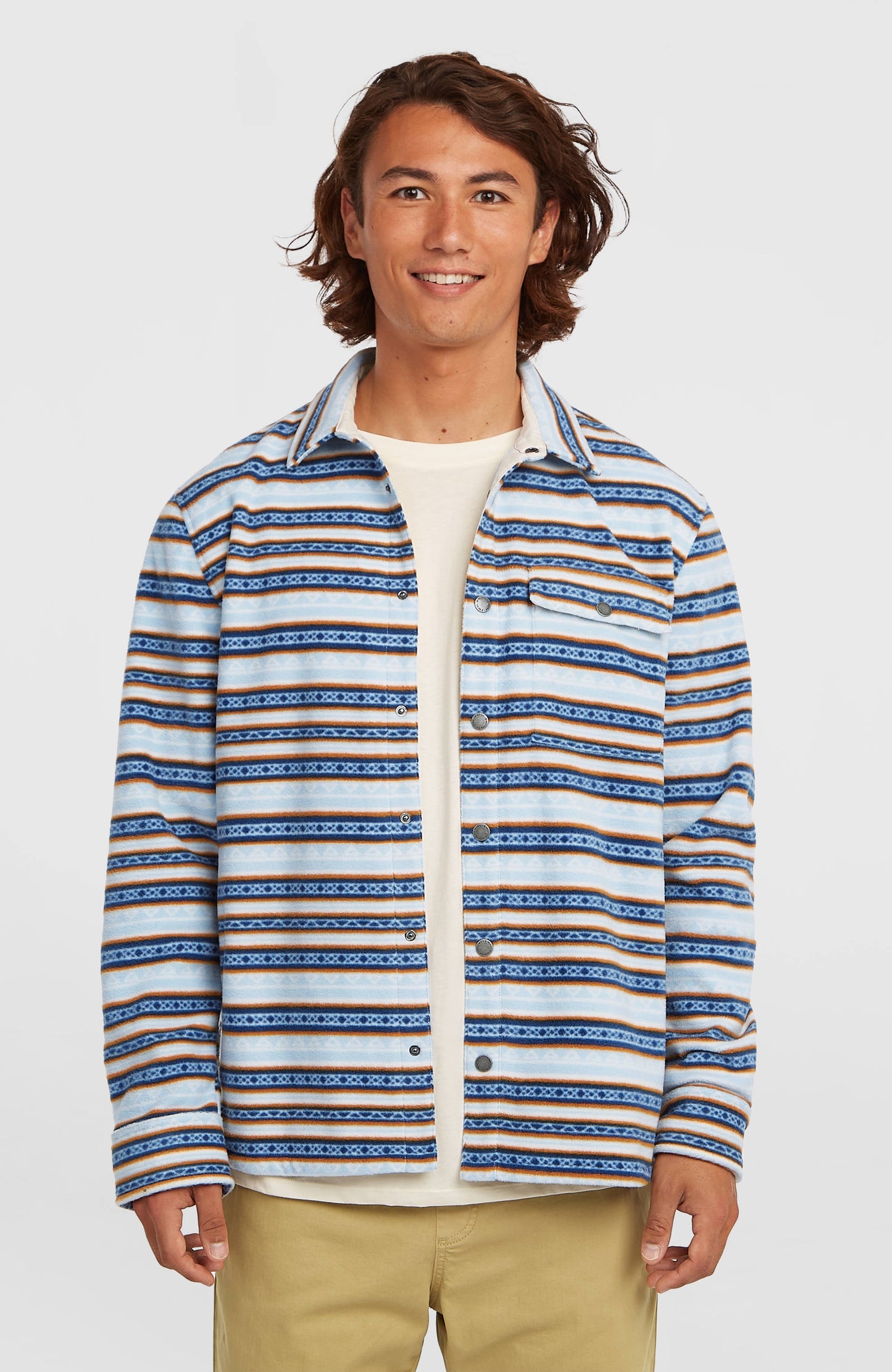 O'Riginals Superfleece Shirt Men - Blue Originals Hstripe