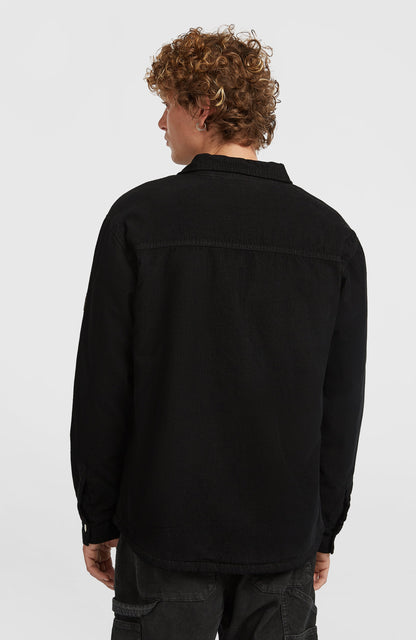 O'Riginals Corduroy Fleece-Lined Overshirt Men - Black Out