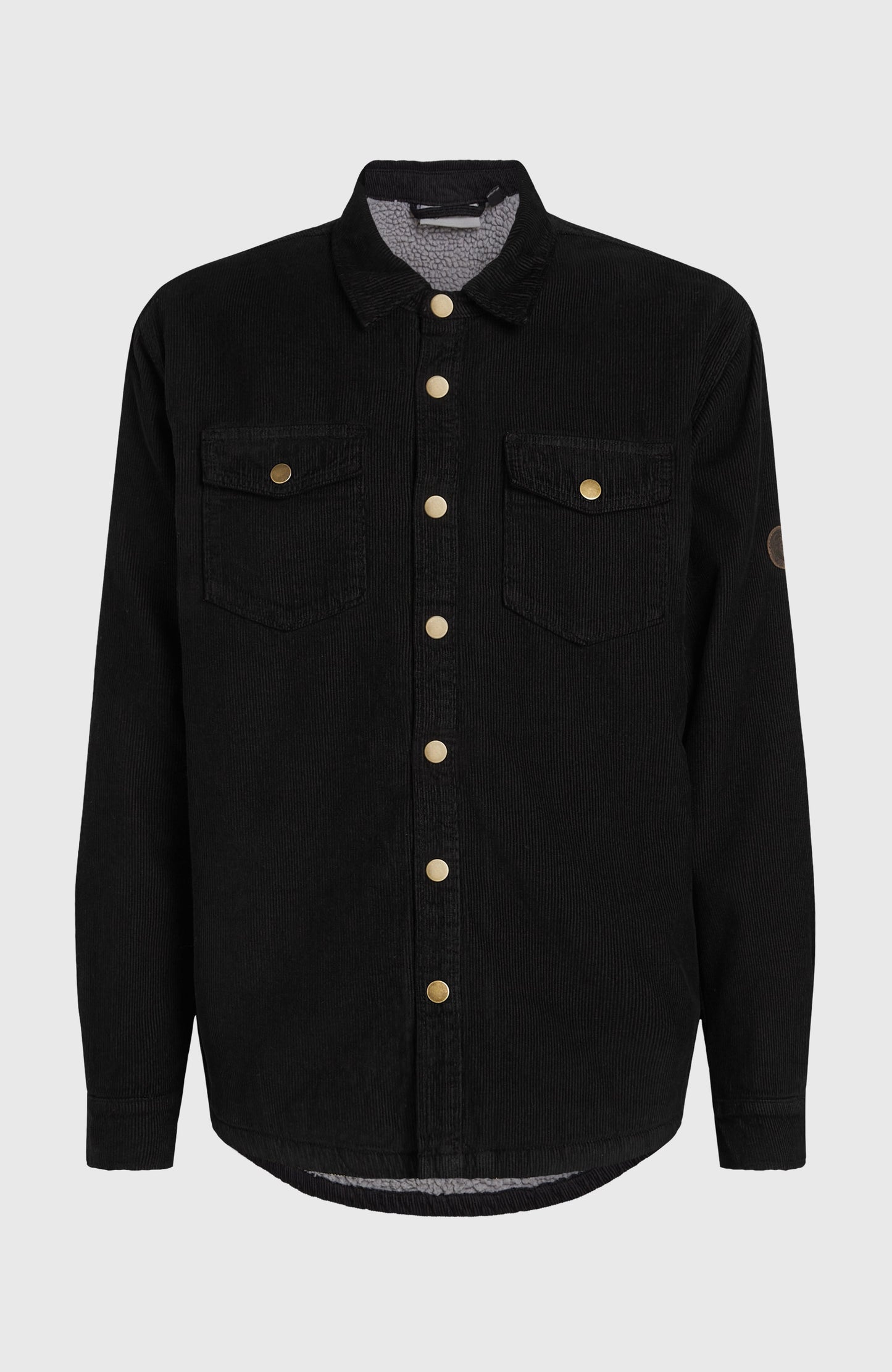 O'Riginals Corduroy Fleece-Lined Overshirt Men - Black Out