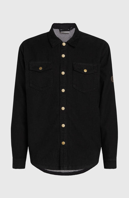 O'Riginals Corduroy Fleece-Lined Overshirt Men - Black Out