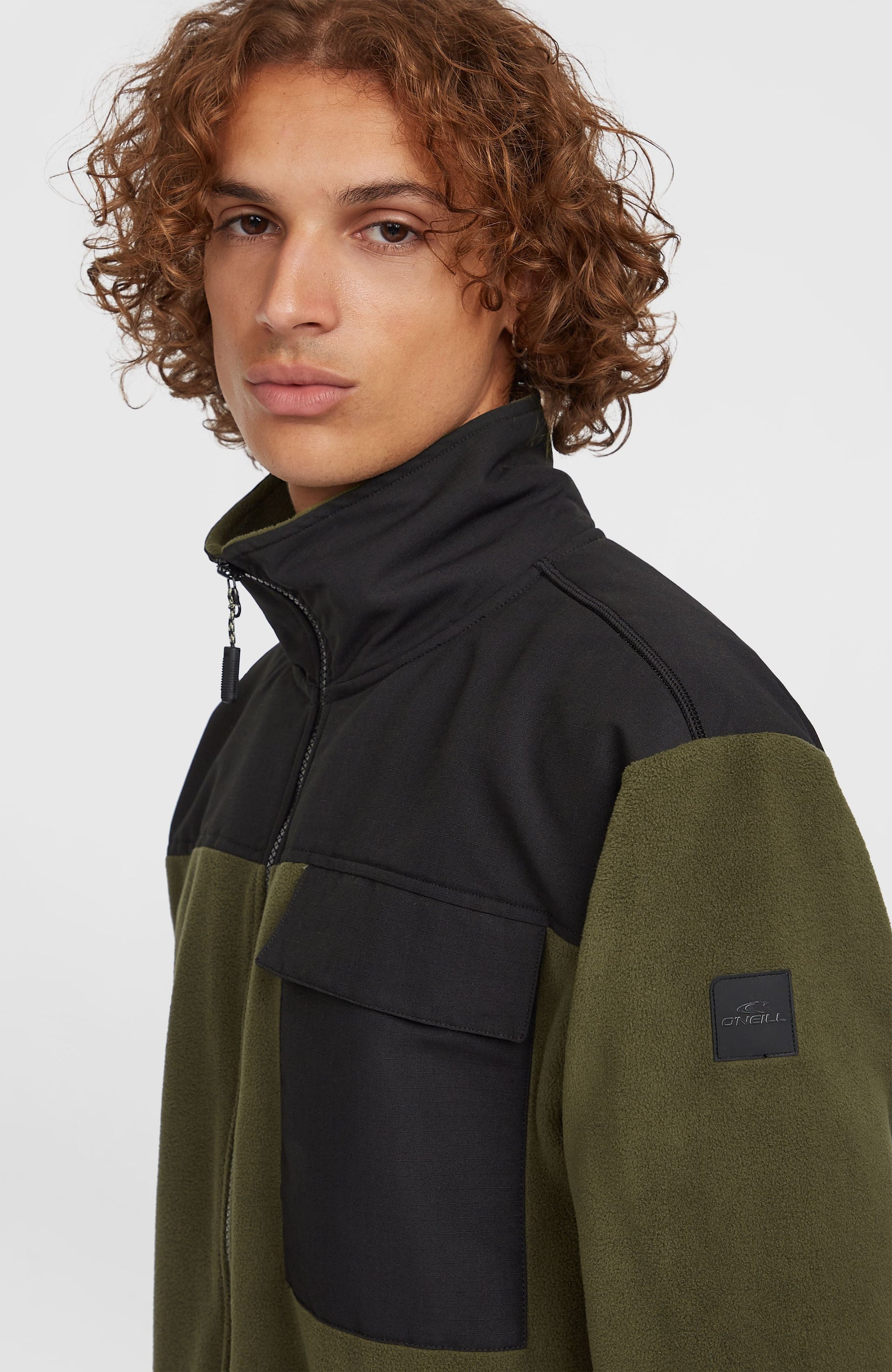 Utility Polartec® 200 Full-Zip Fleece Men - Forest Night Colour Block