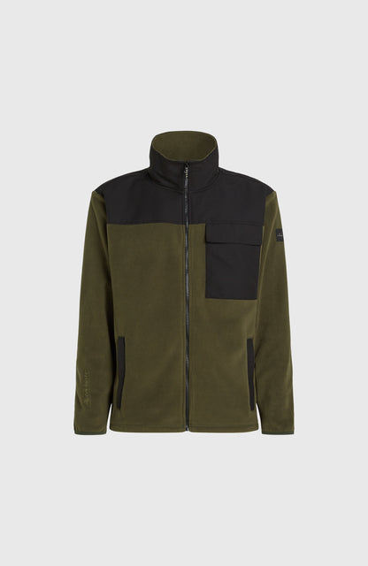 Utility Polartec® 200 Full-Zip Fleece Men - Forest Night Colour Block
