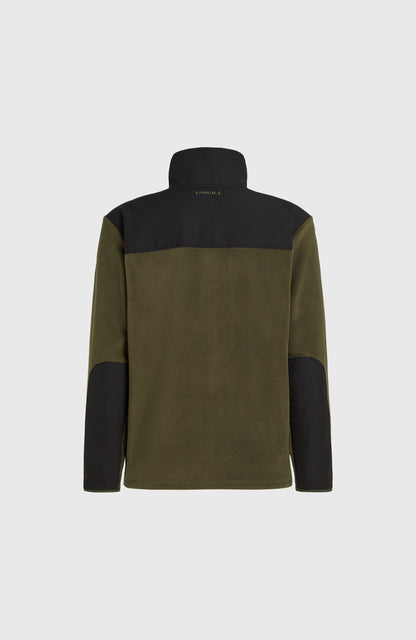 Utility Polartec® 200 Full-Zip Fleece Men - Forest Night Colour Block