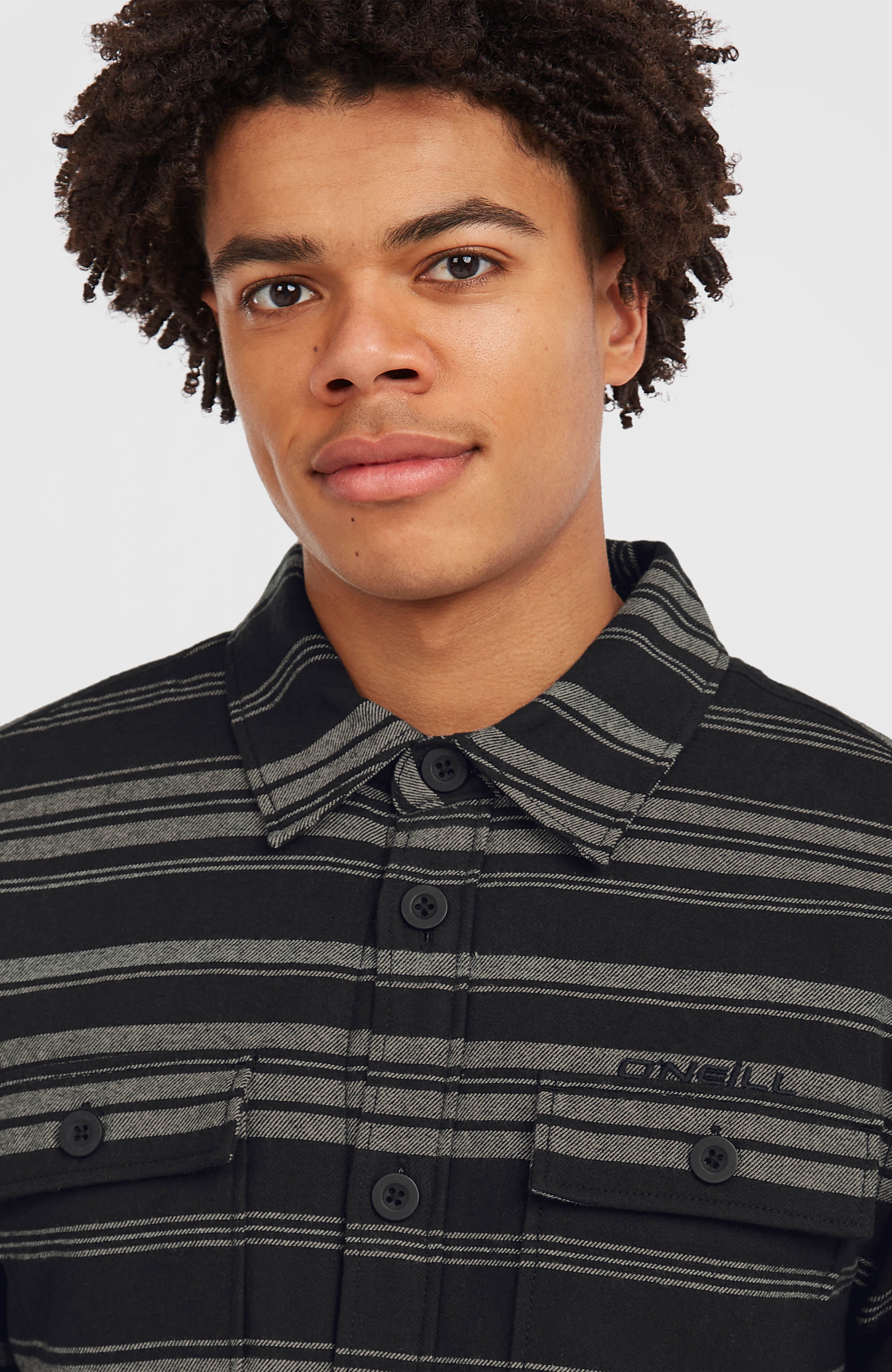 Must-Have Fleece-Lined Shirt Men - Black Bavaro