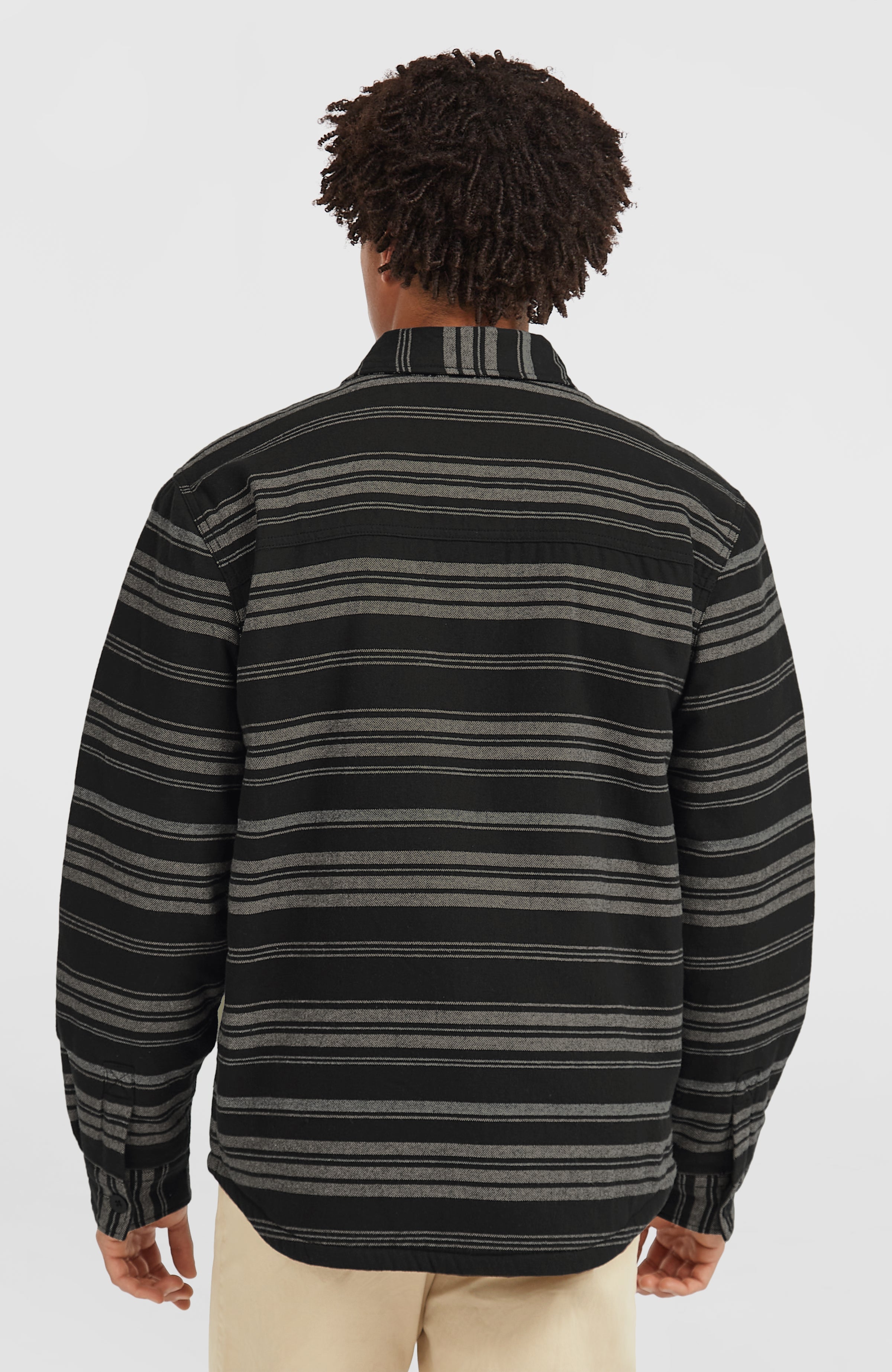 Must-Have Fleece-Lined Shirt Men - Black Bavaro