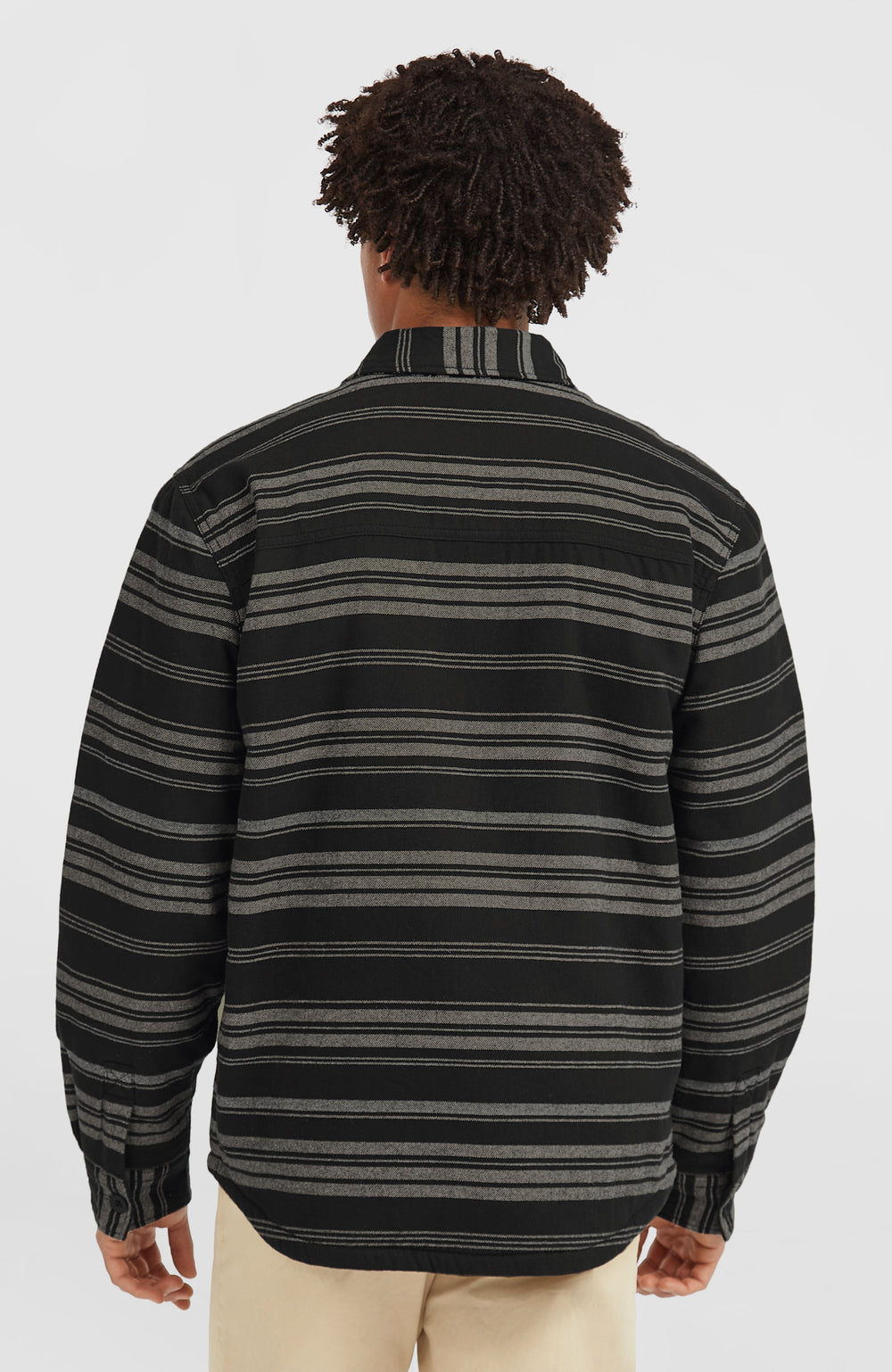 Must-Have Fleece-Lined Shirt Men - Black Bavaro
