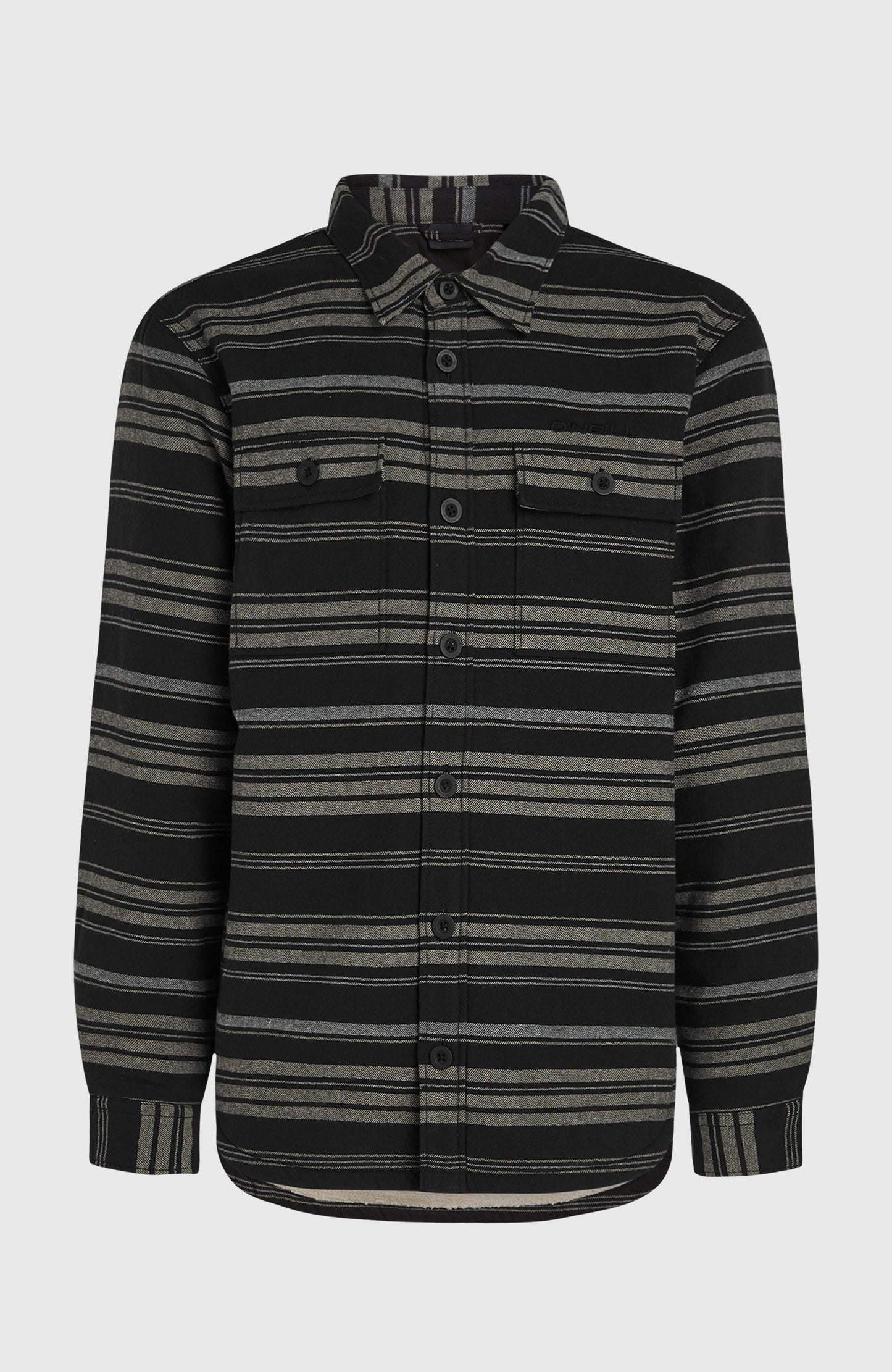 Must-Have Fleece-Lined Shirt Men - Black Bavaro