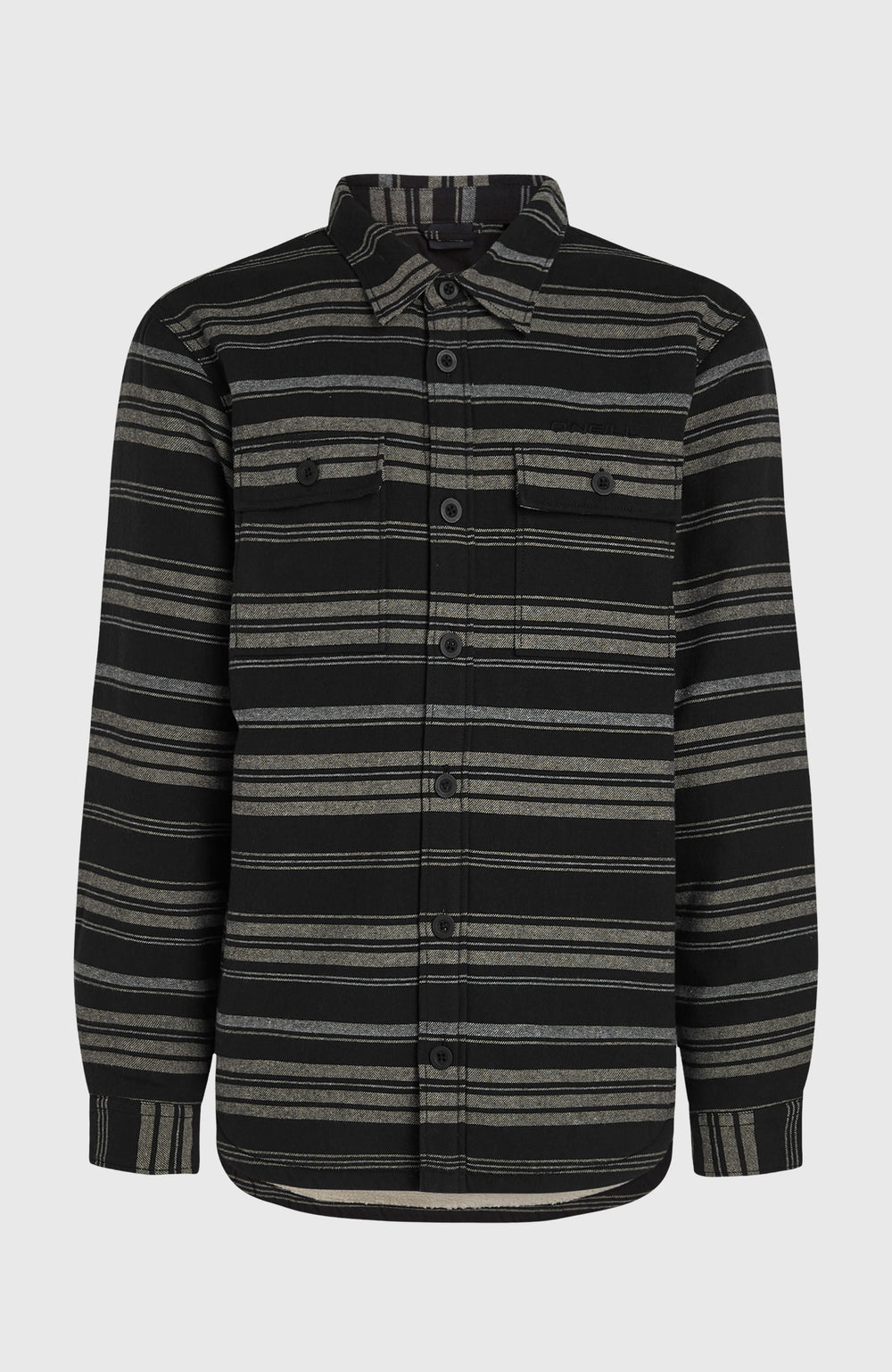 Must-Have Fleece-Lined Shirt Men - Black Bavaro