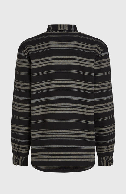 Must-Have Fleece-Lined Shirt Men - Black Bavaro
