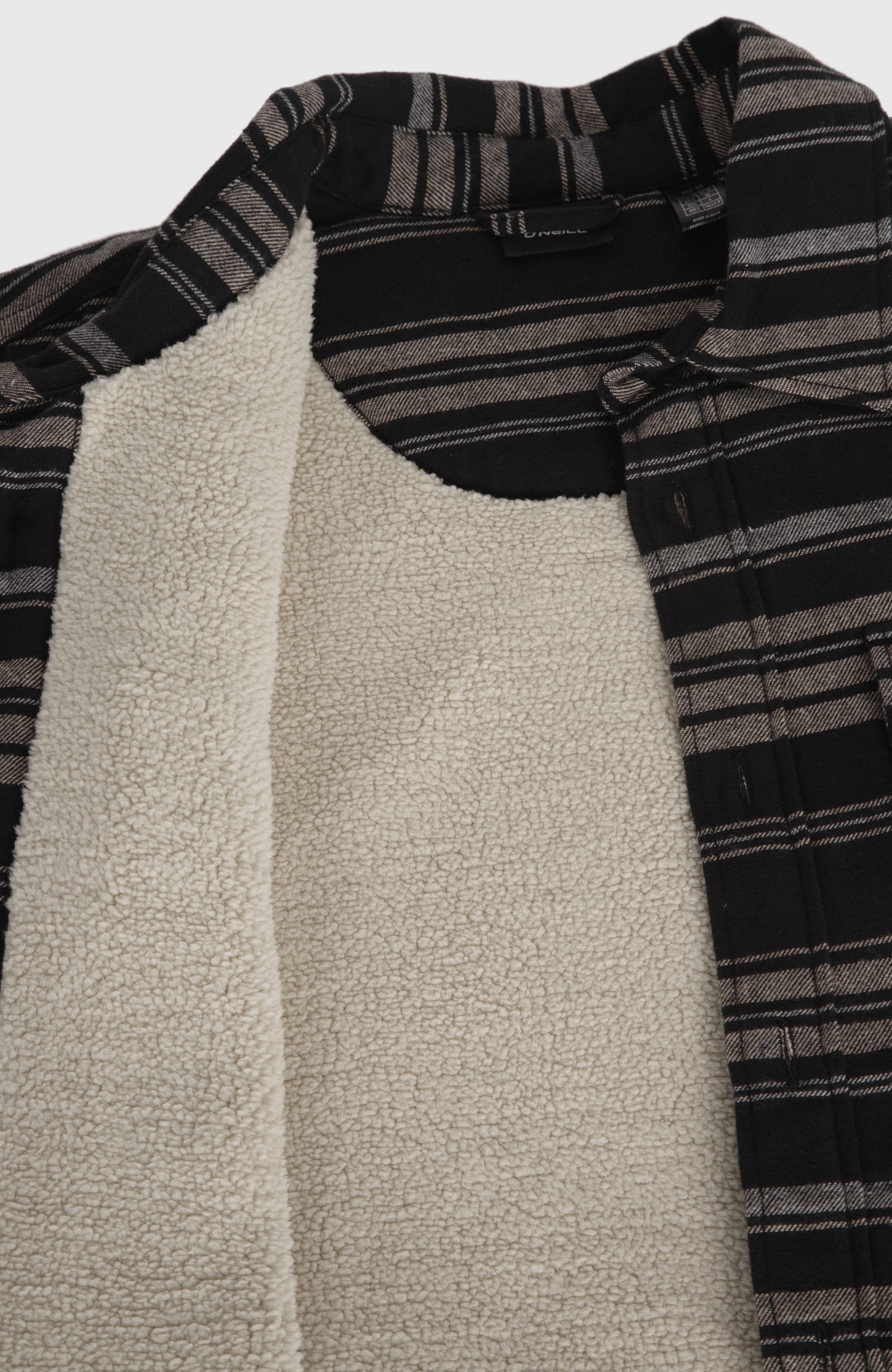 Must-Have Fleece-Lined Shirt Men - Black Bavaro