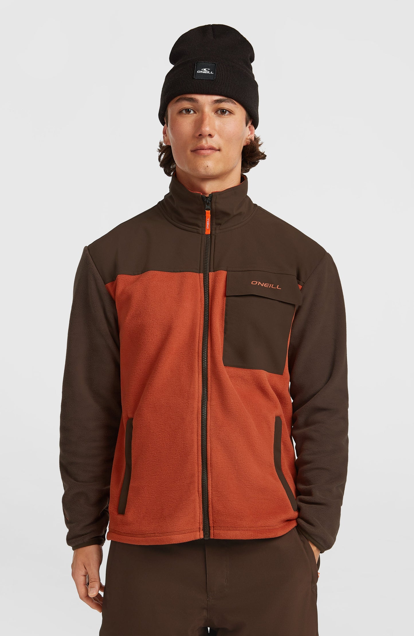 FWC'Peak Polartec® Fleece Men - Coffee Bean Colour Block