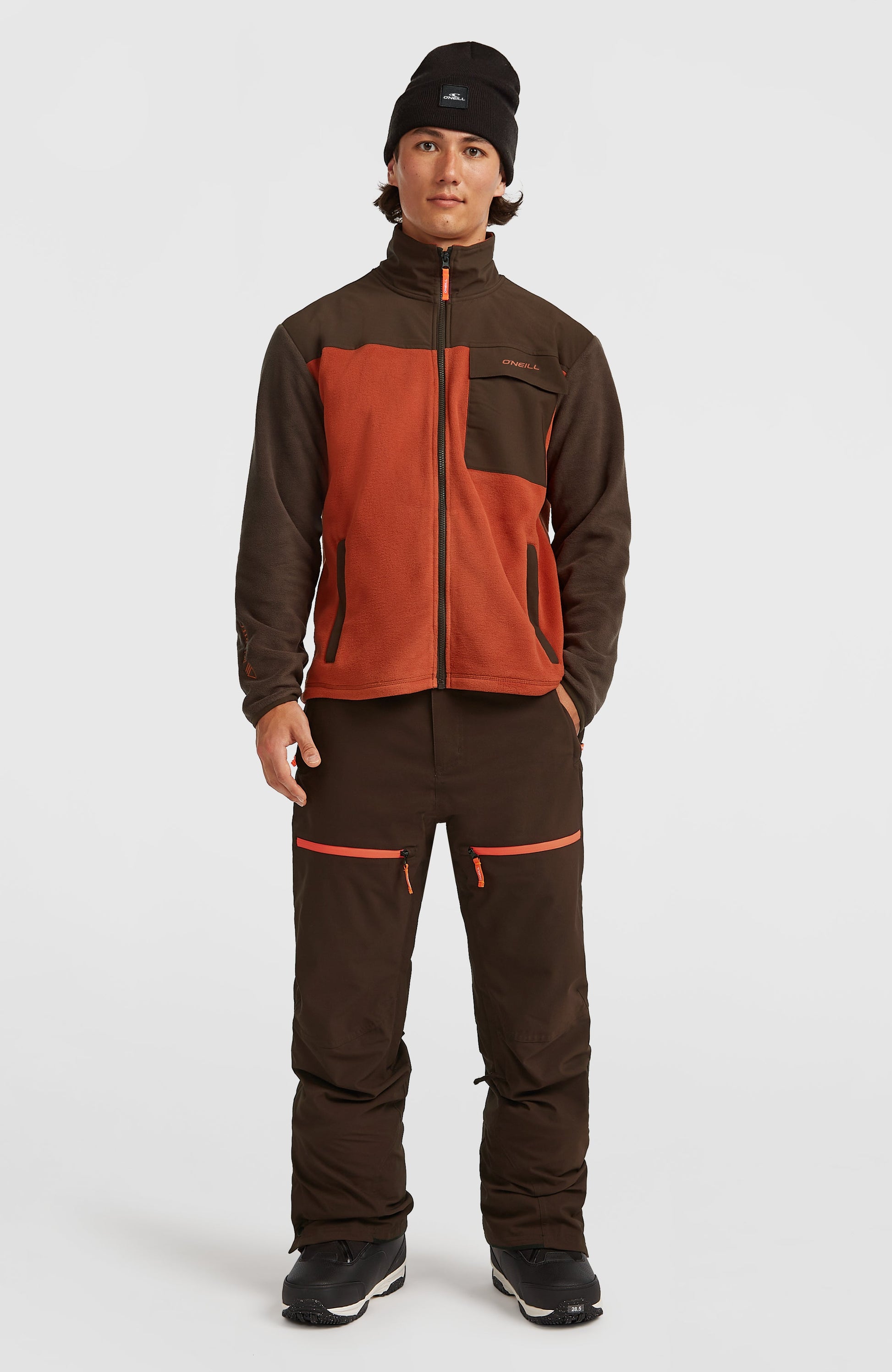 FWC'Peak Polartec® Fleece Men - Coffee Bean Colour Block