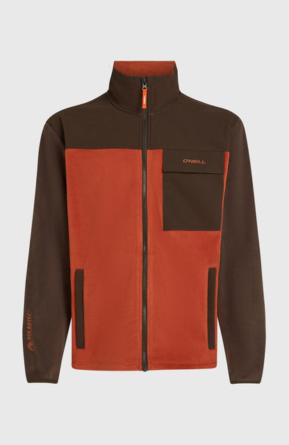 FWC'Peak Polartec® Fleece Men - Coffee Bean Colour Block