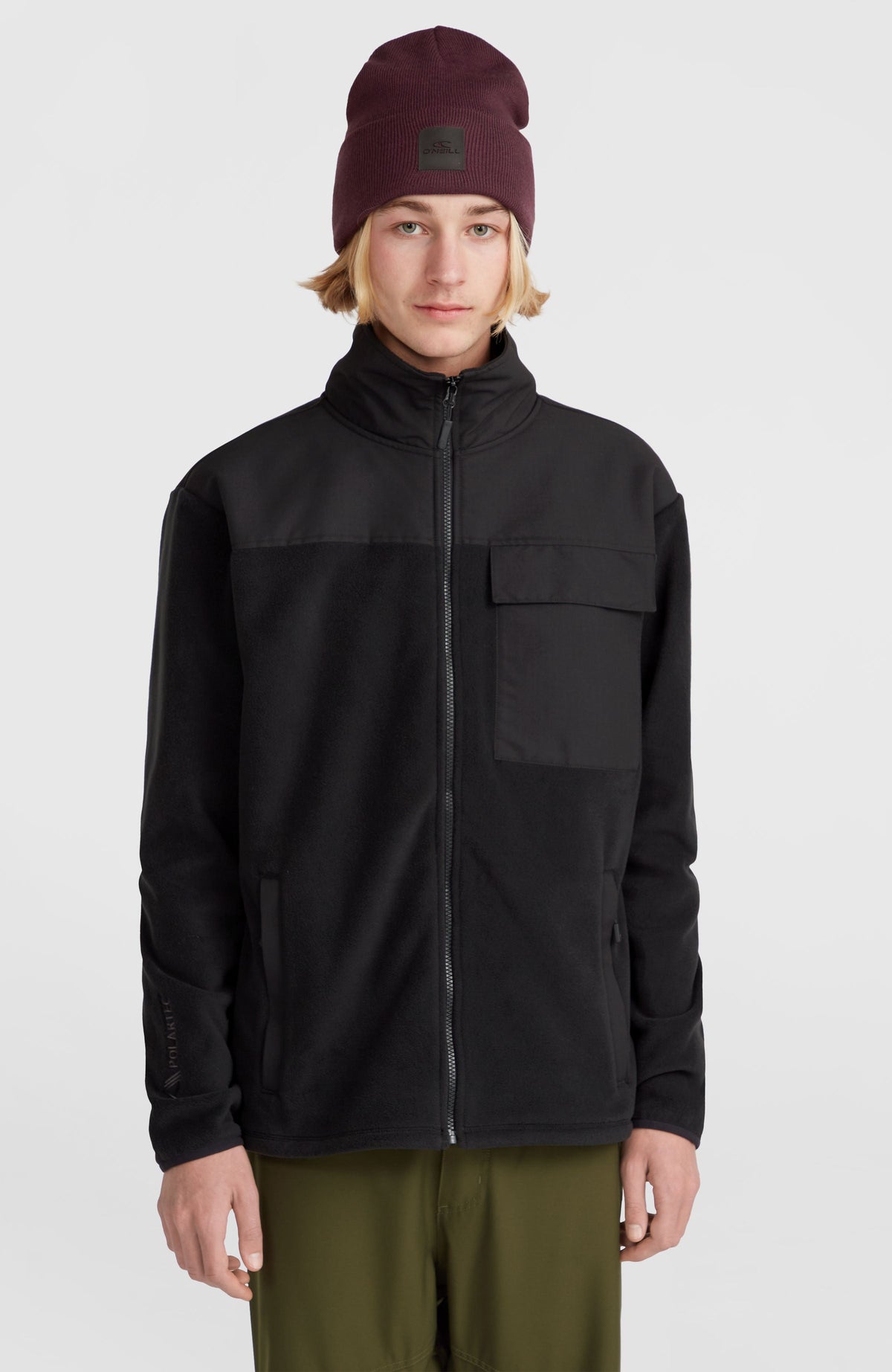 Utility Polartec® 200 Full-Zip Fleece Men - Black Out