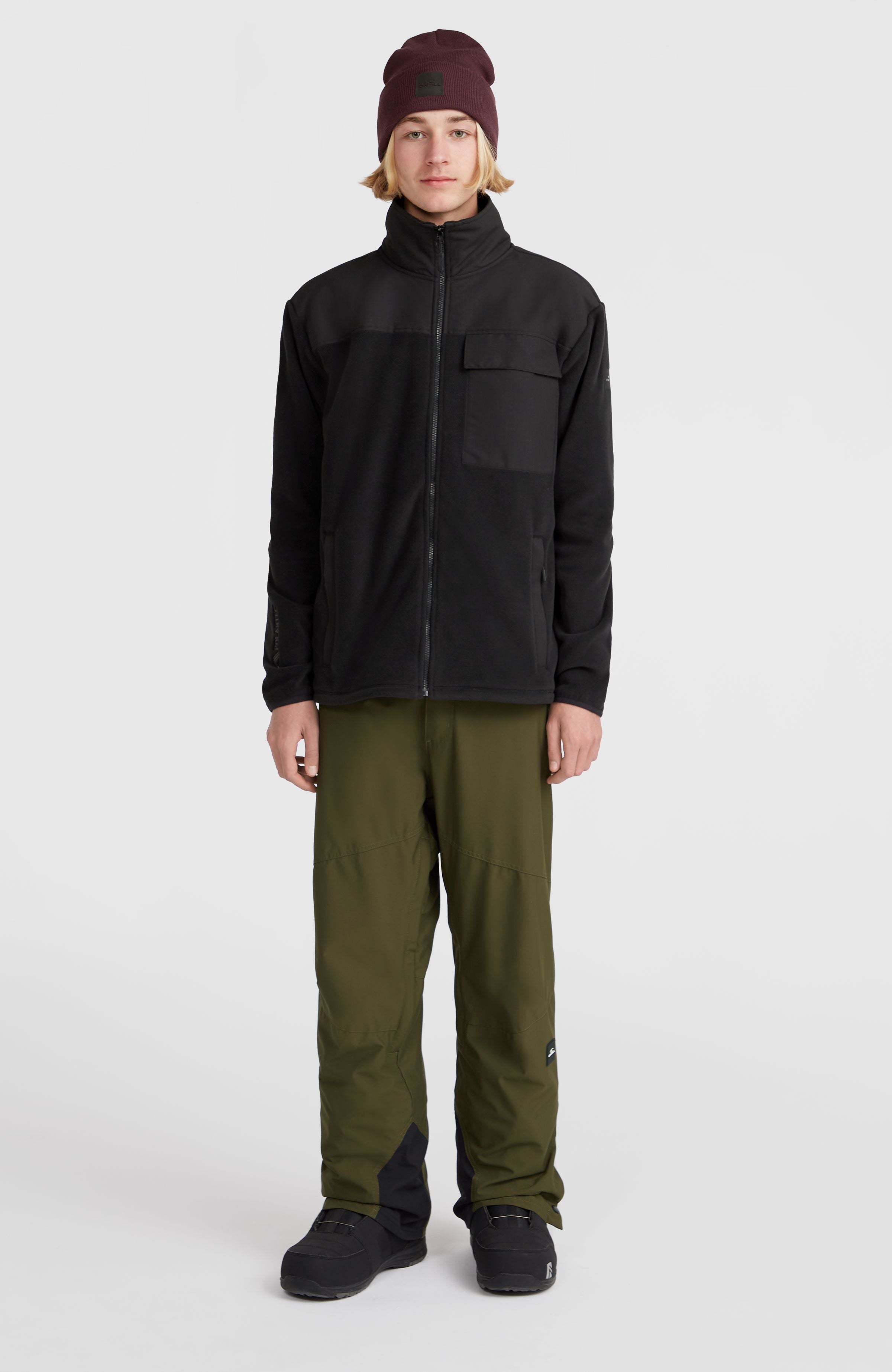 Utility Polartec® 200 Full-Zip Fleece Men - Black Out