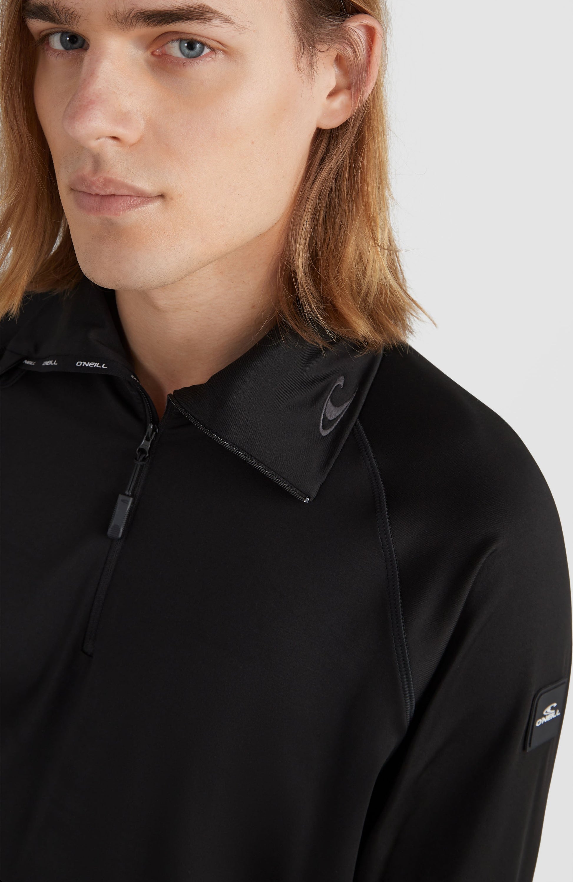 Clime Half-Zip Fleece Men - BlackOut - A