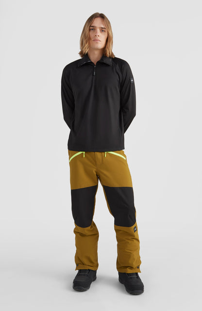 Clime Half-Zip Fleece Men - BlackOut - A