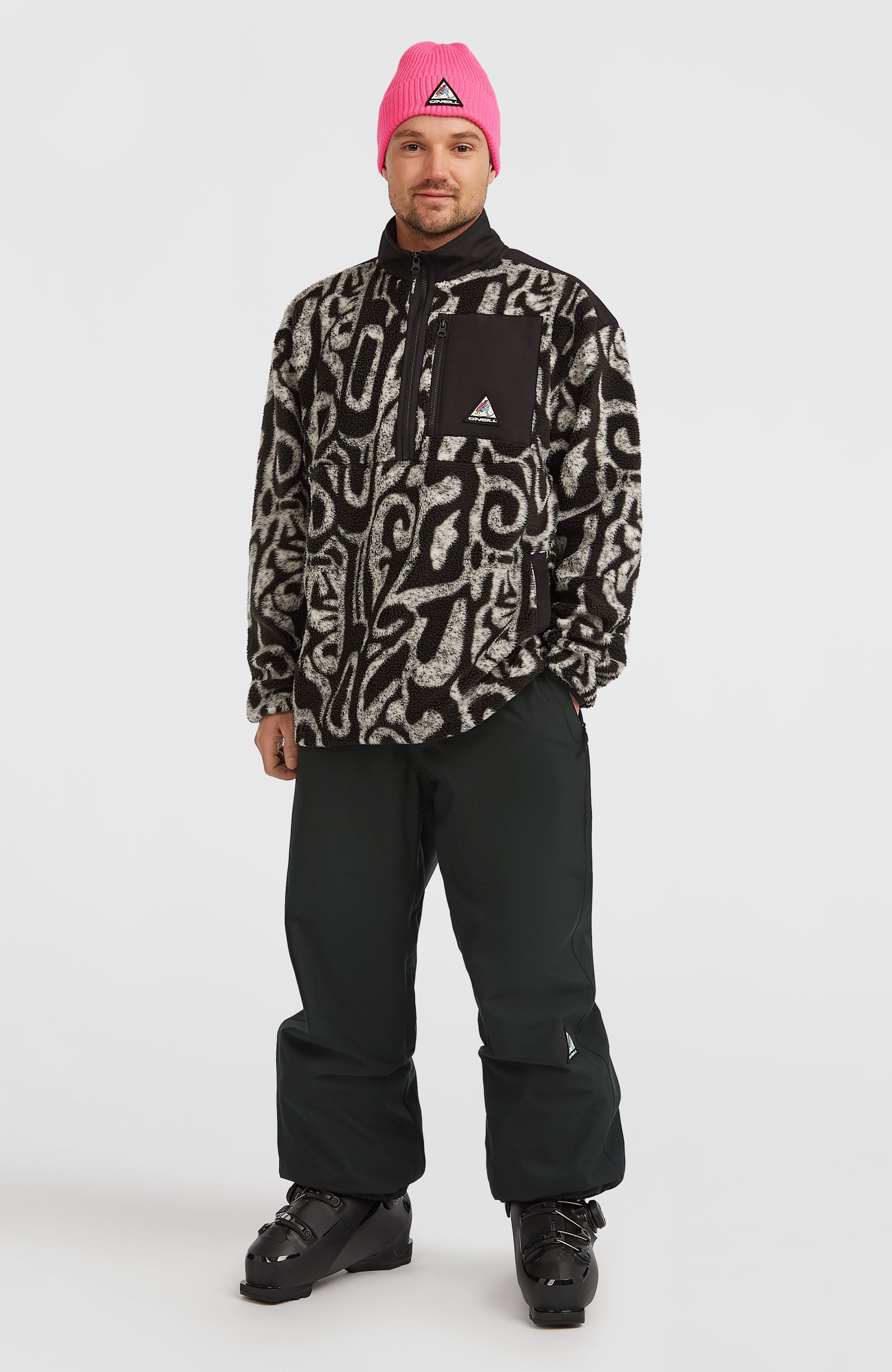 FWC'Play Hyperfleece Men - Black/White Legacy