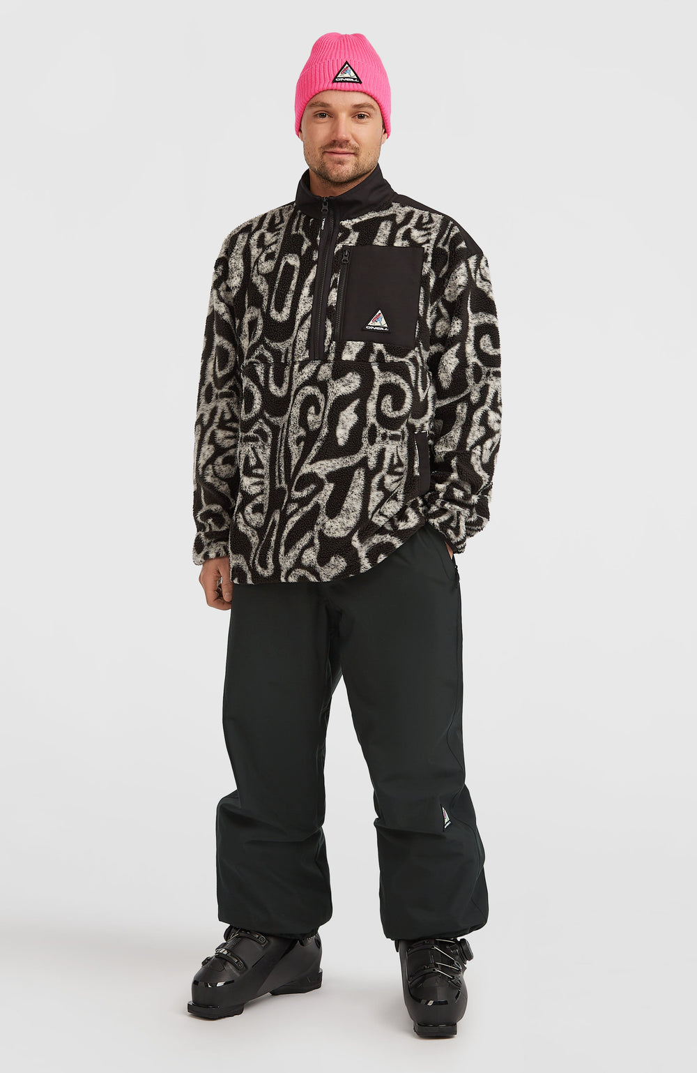 FWC'Play Hyperfleece Men - Black/White Legacy