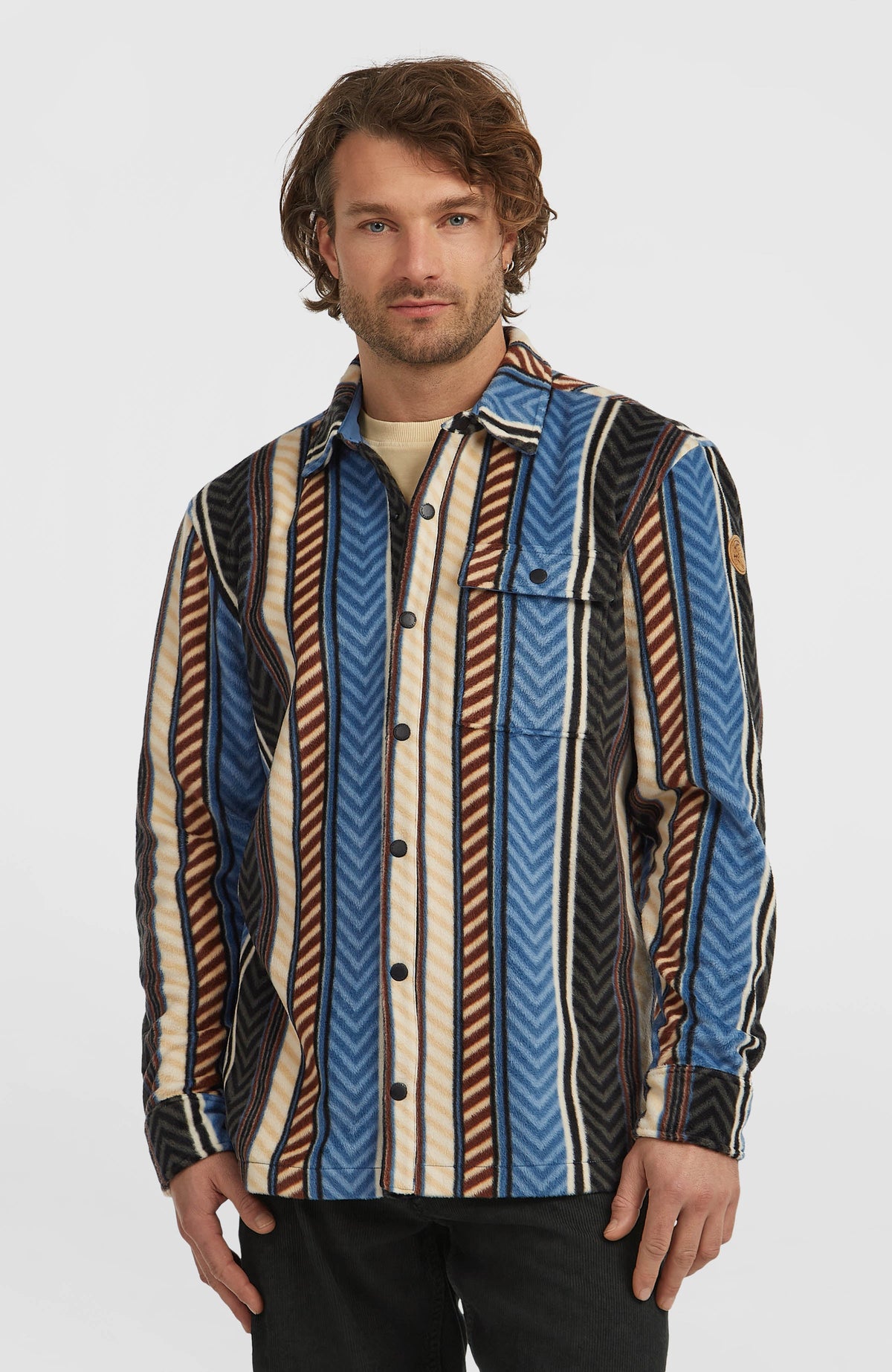 O'Riginals Superfleece Shirt Men - Blue Vintage O'Neill Stripe