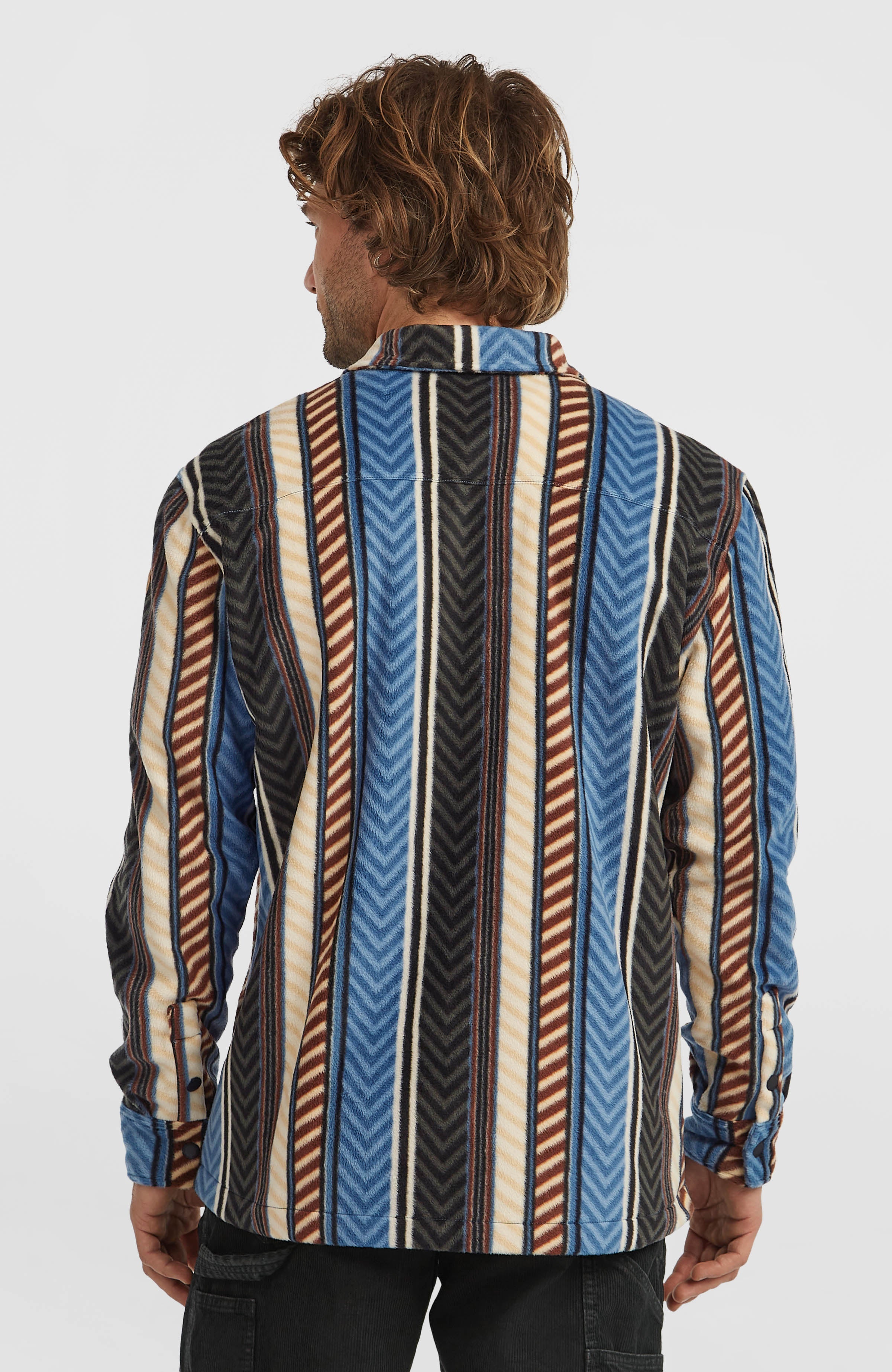 O'Riginals Superfleece Shirt Men - Blue Vintage O'Neill Stripe