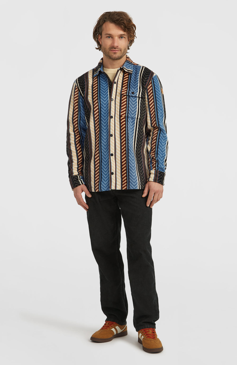 O'Riginals Superfleece Shirt Men - Blue Vintage O'Neill Stripe