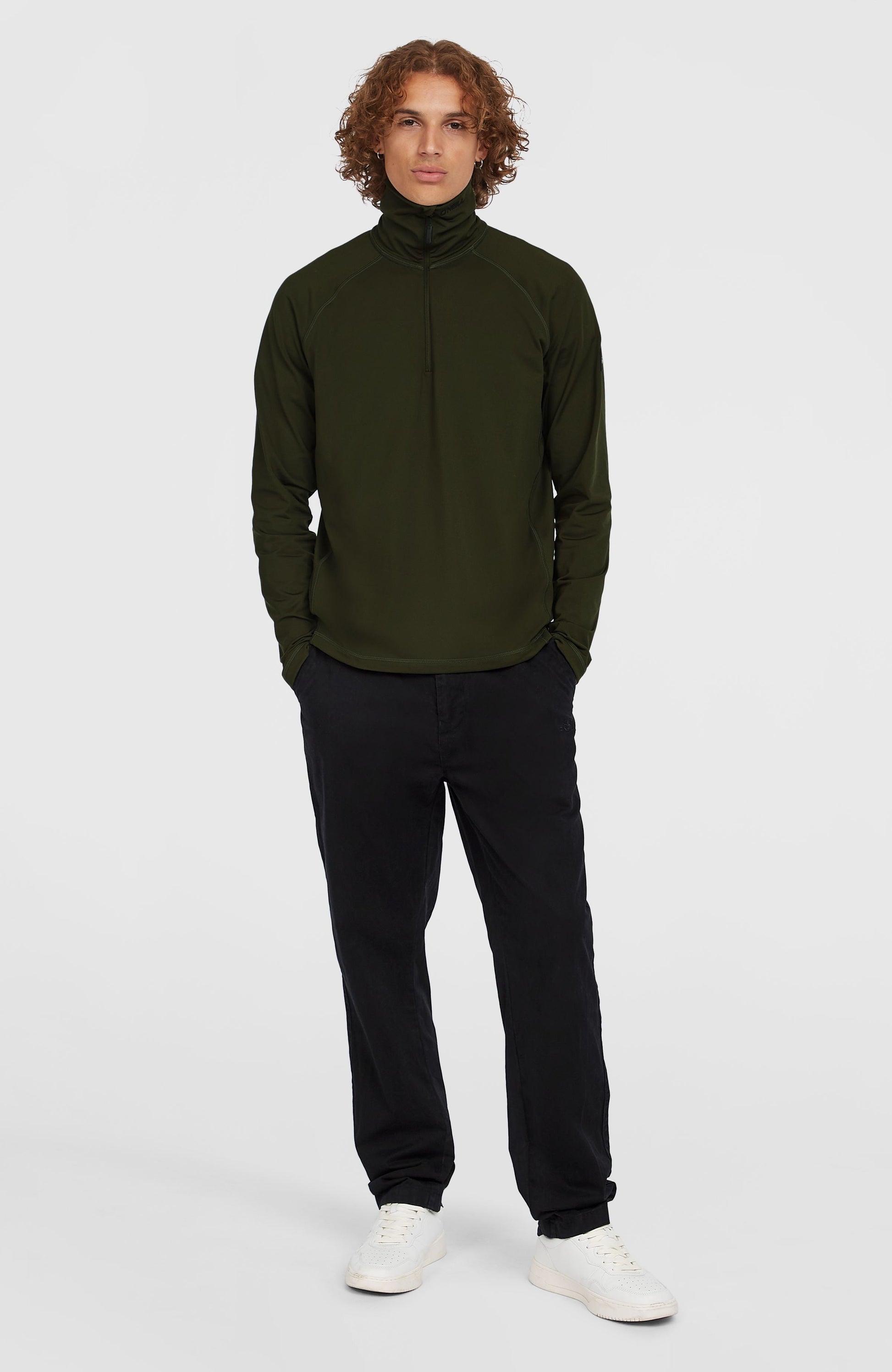 Clime Half-Zip Fleece Men - Forest Night
