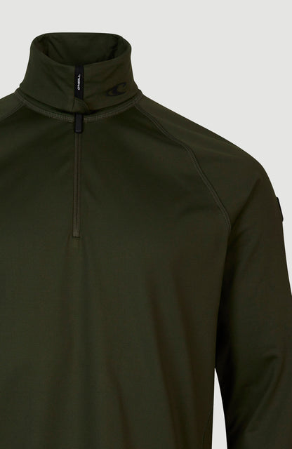 Clime Half-Zip Fleece Men - Forest Night