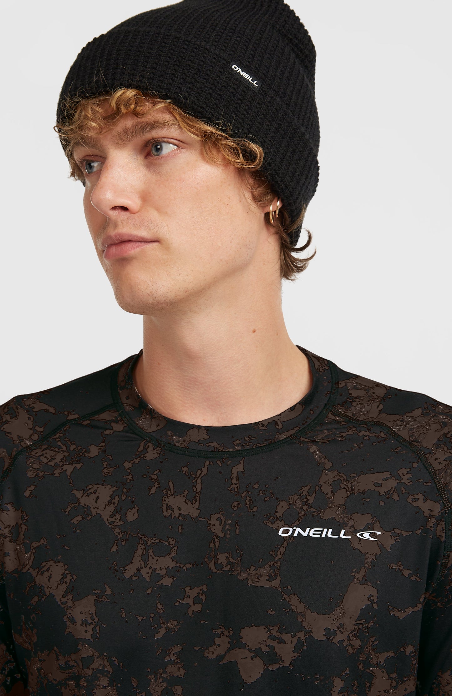 Baselayer Top Men - Black/Beige Quarry