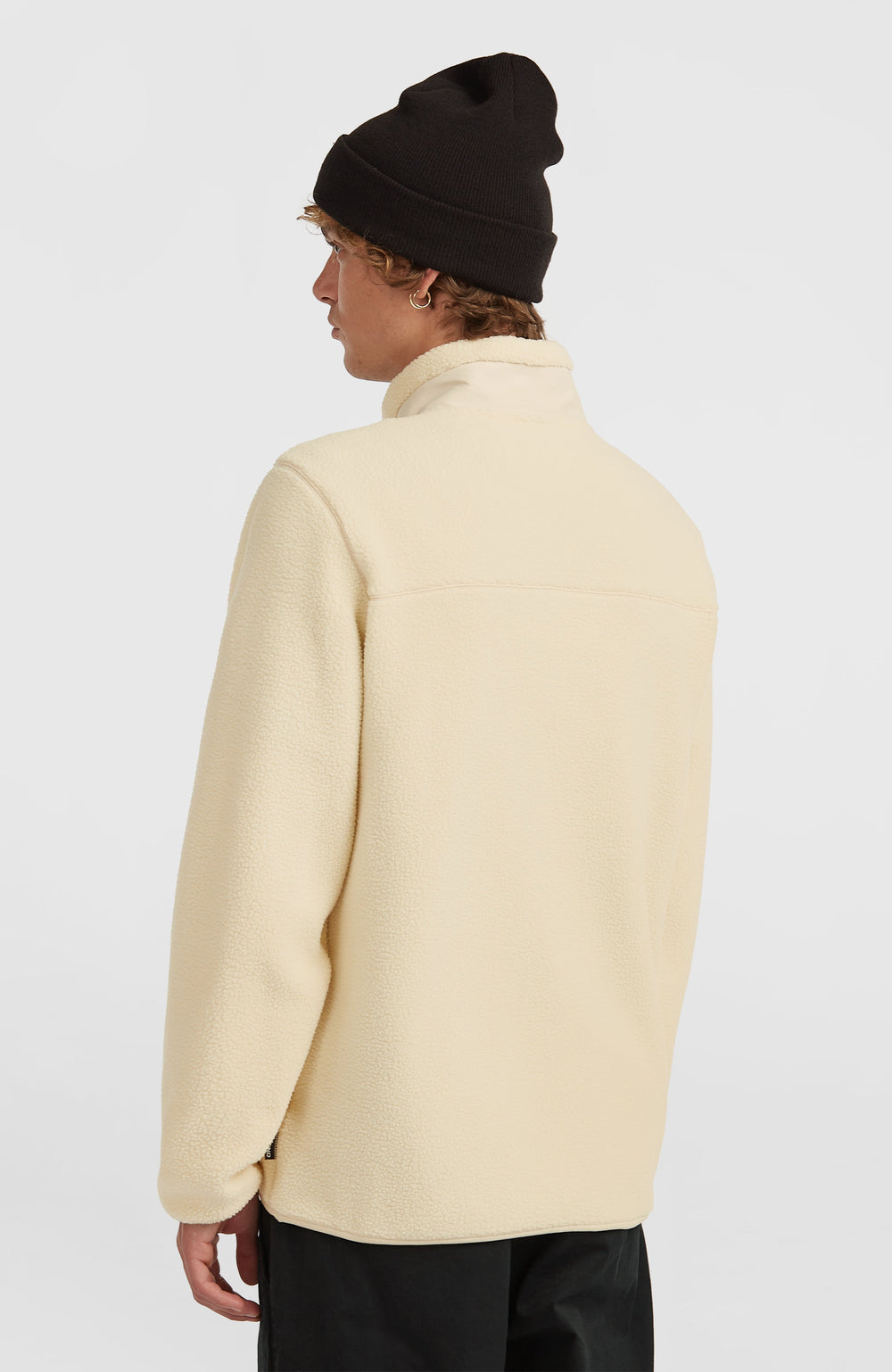 Must-Have High-Pile Full-Zip Fleece Men - Macaron