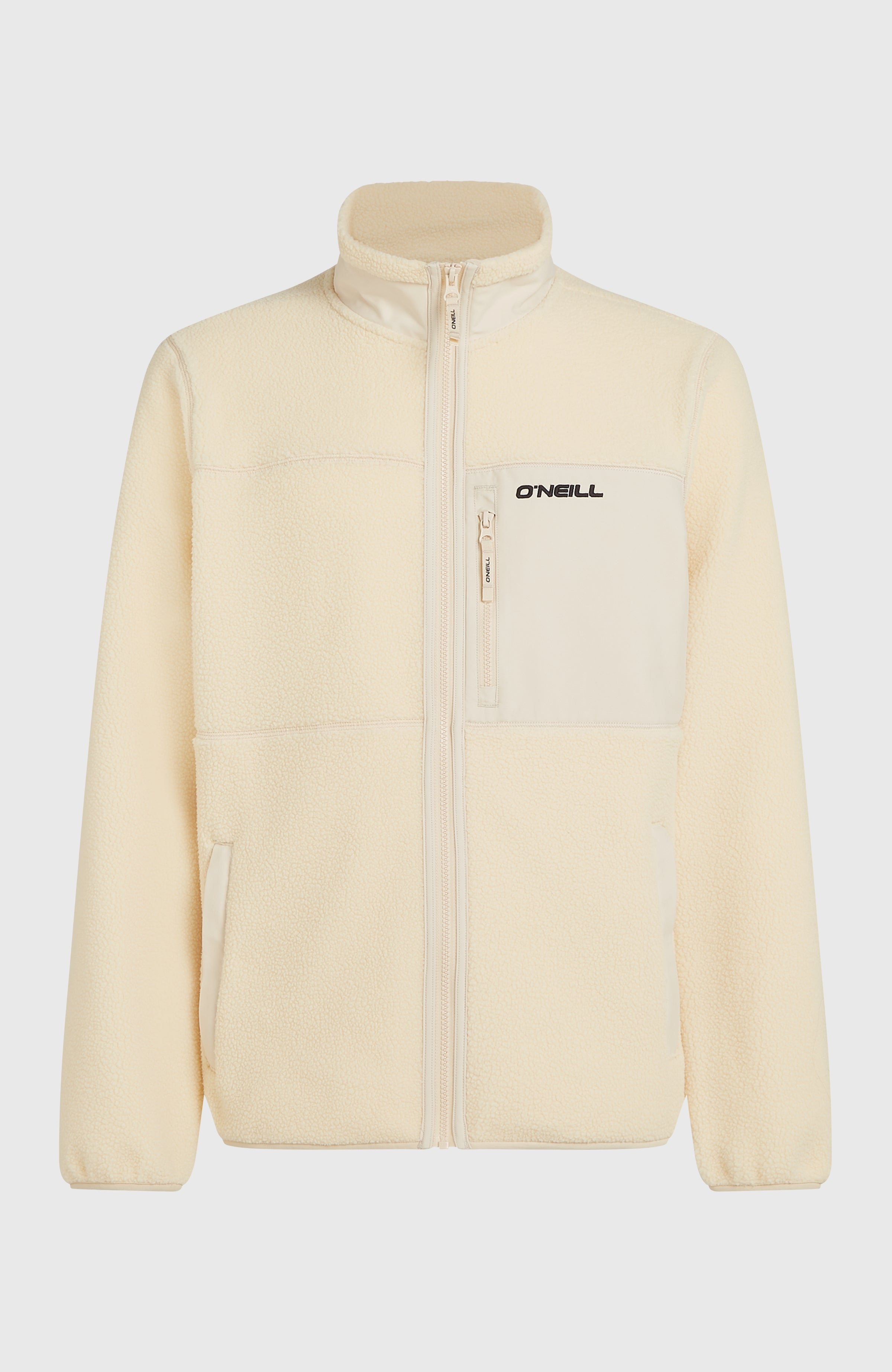 Must-Have High-Pile Full-Zip Fleece Men - Macaron