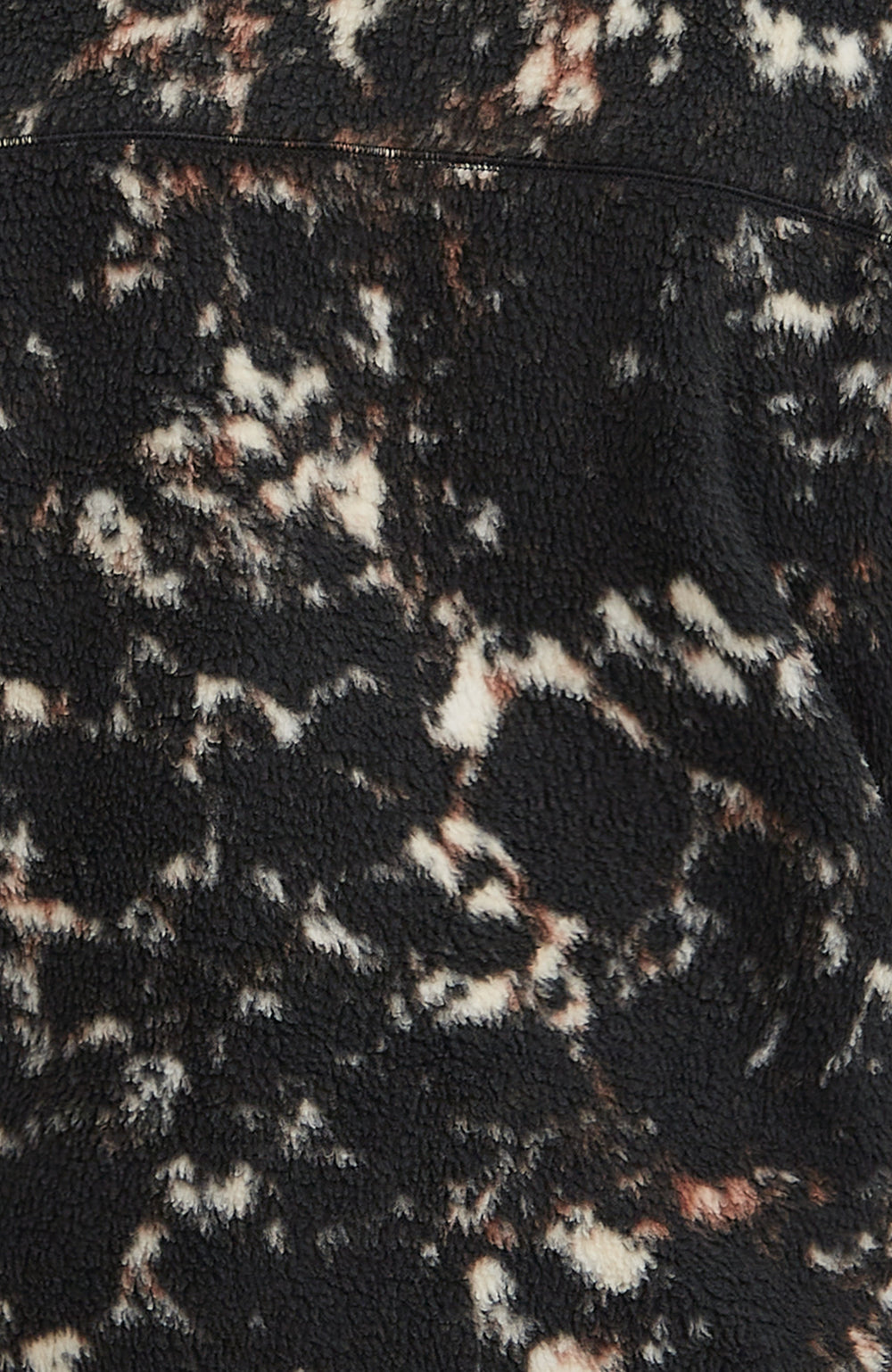 Must-Have High-Pile Full-Zip Fleece Men - Black/Beige Quarry