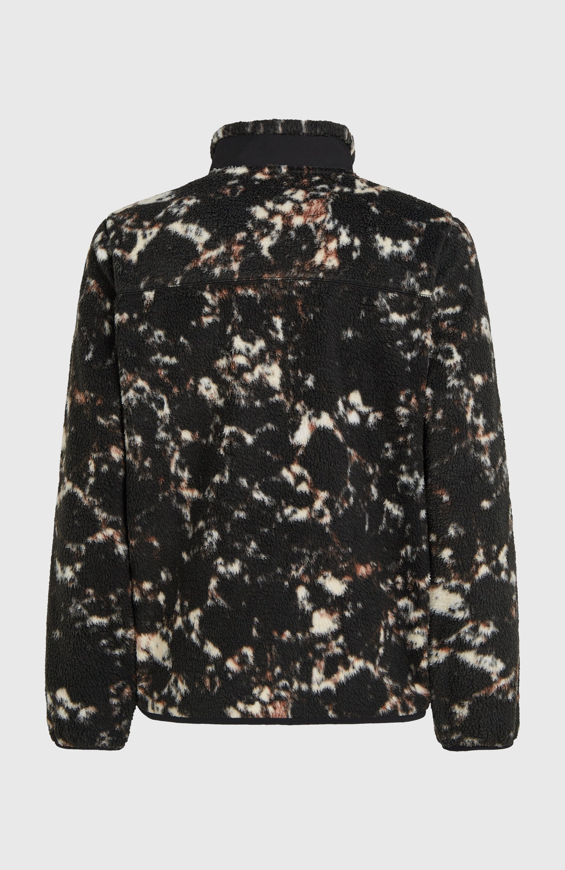 Must-Have High-Pile Full-Zip Fleece Men - Black/Beige Quarry