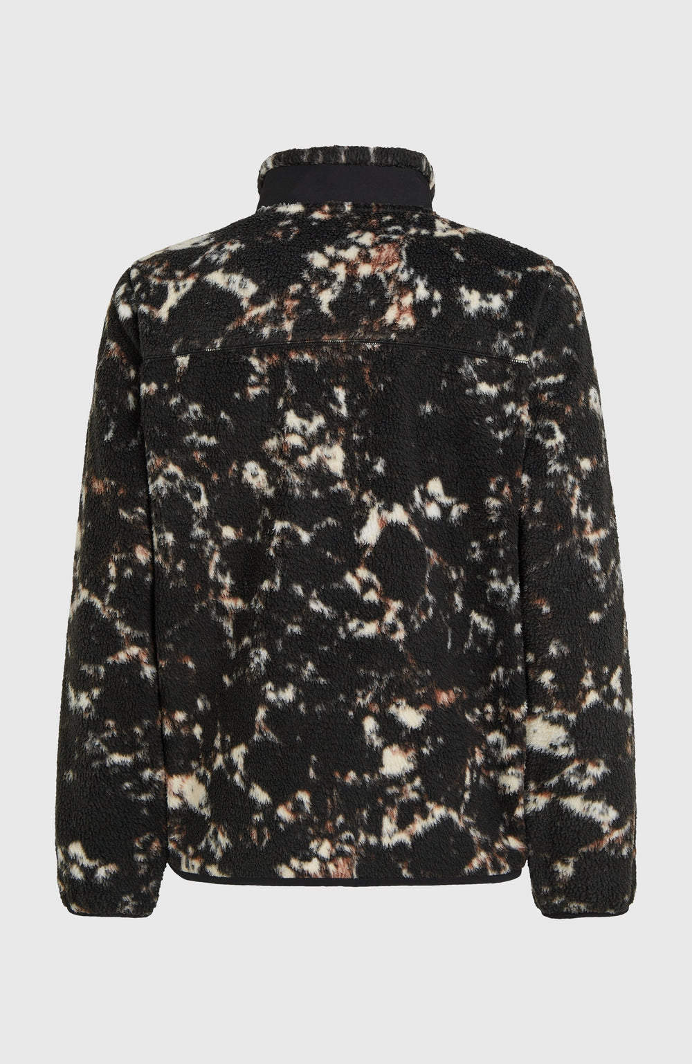 Must-Have High-Pile Full-Zip Fleece Men - Black/Beige Quarry