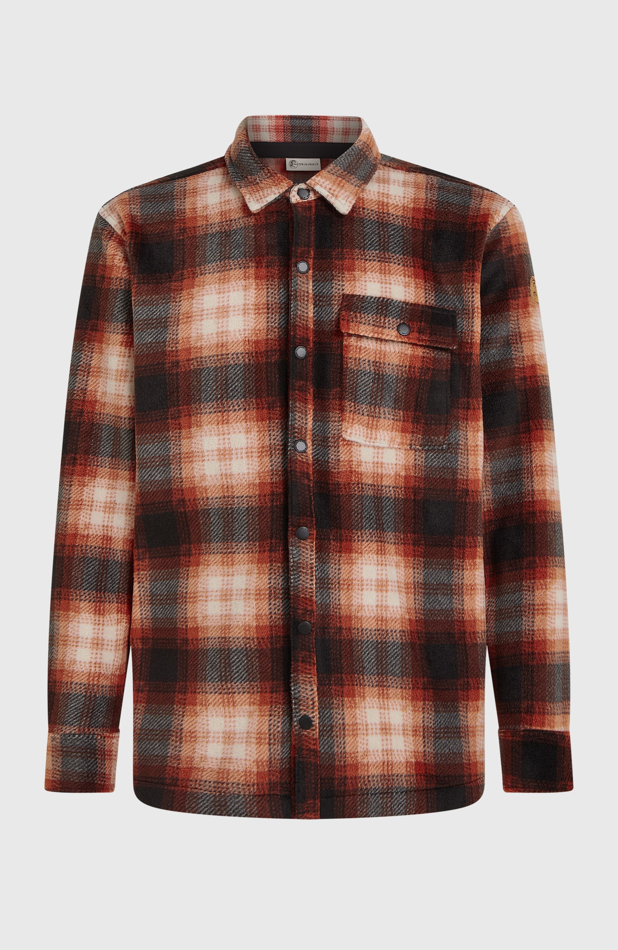 O'Riginals Superfleece Shirt Men - Bonfire Check