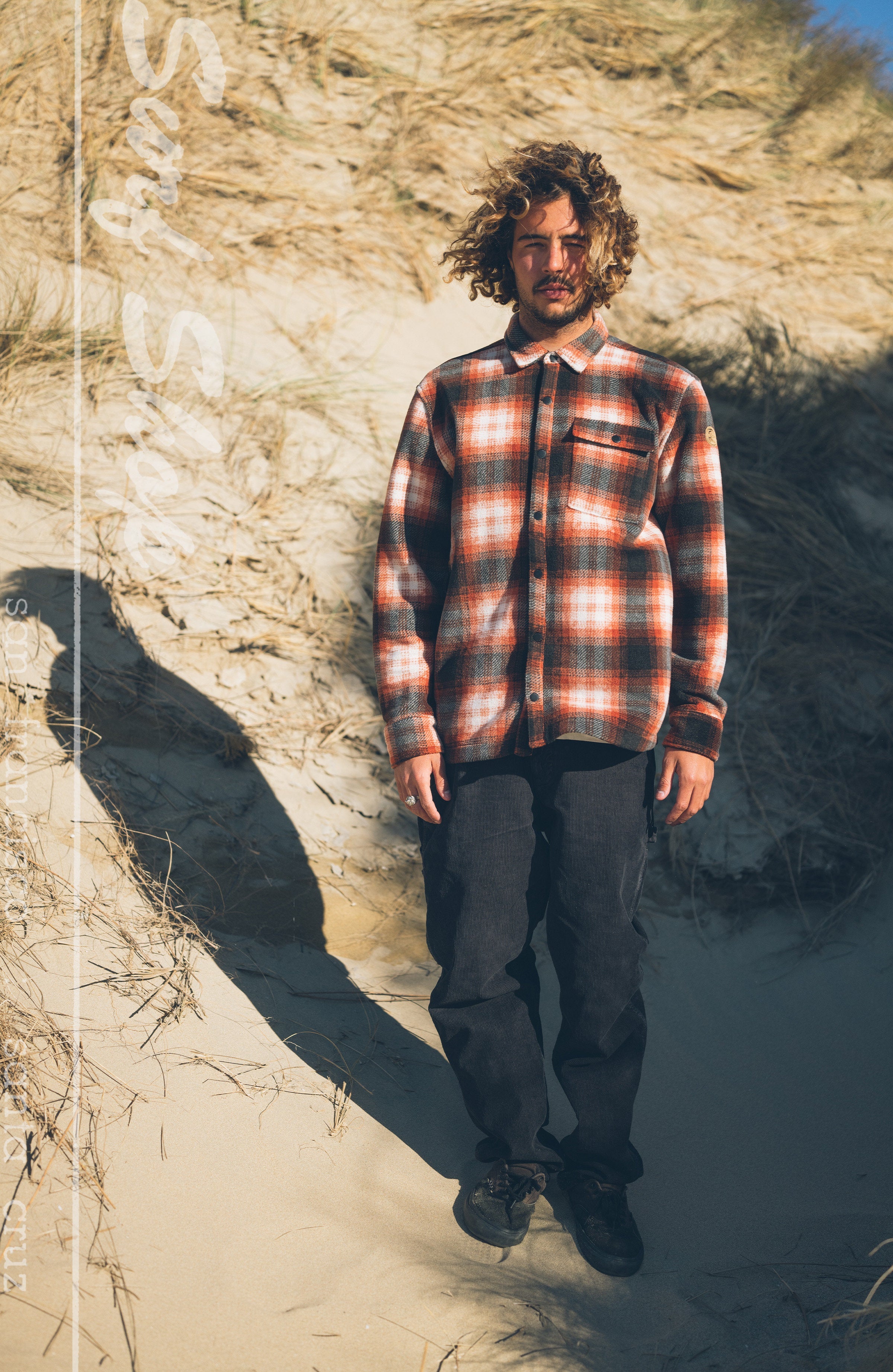 O'Riginals Superfleece Shirt Men - Bonfire Check