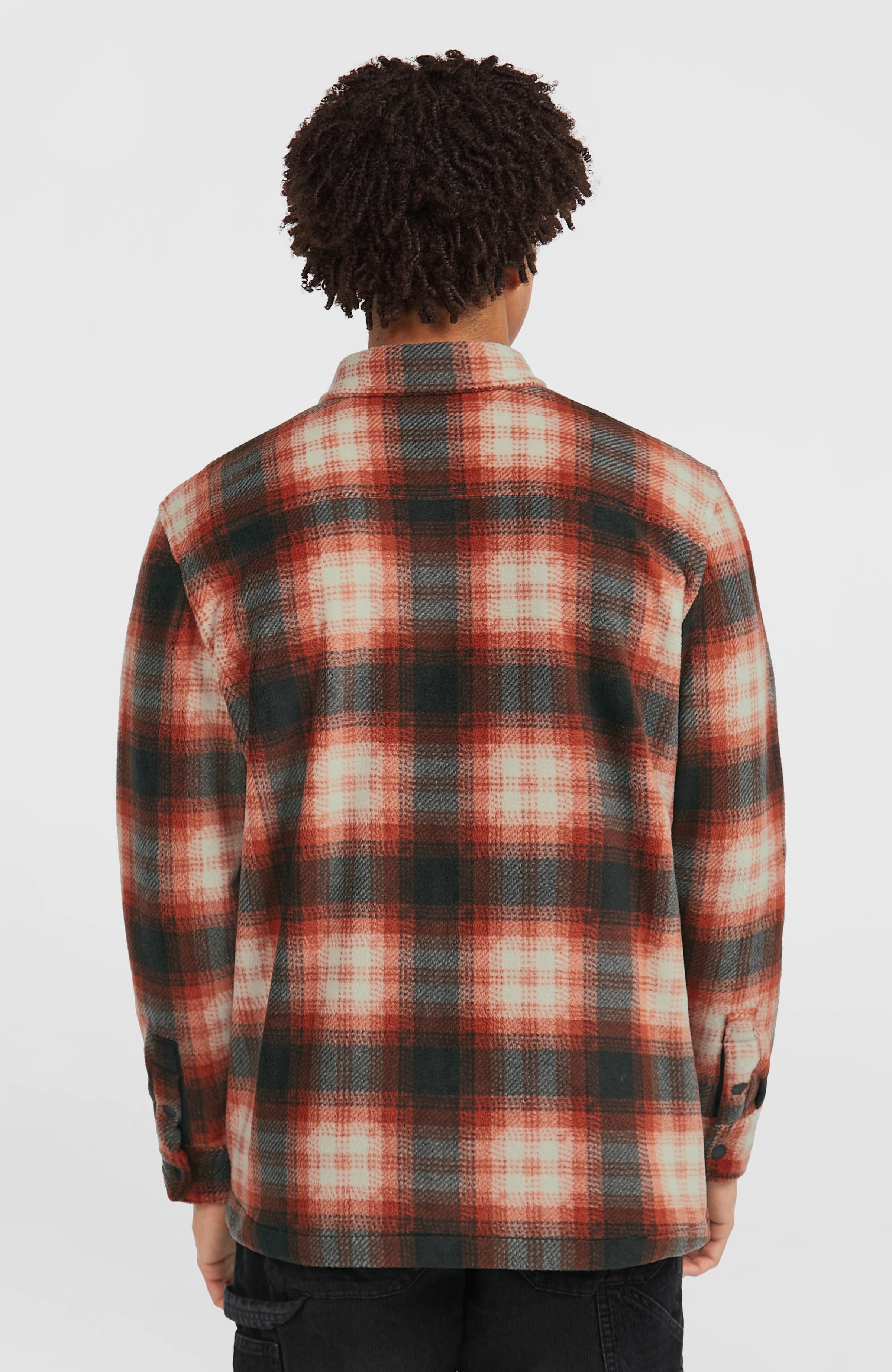 O'Riginals Superfleece Shirt Men - Bonfire Check