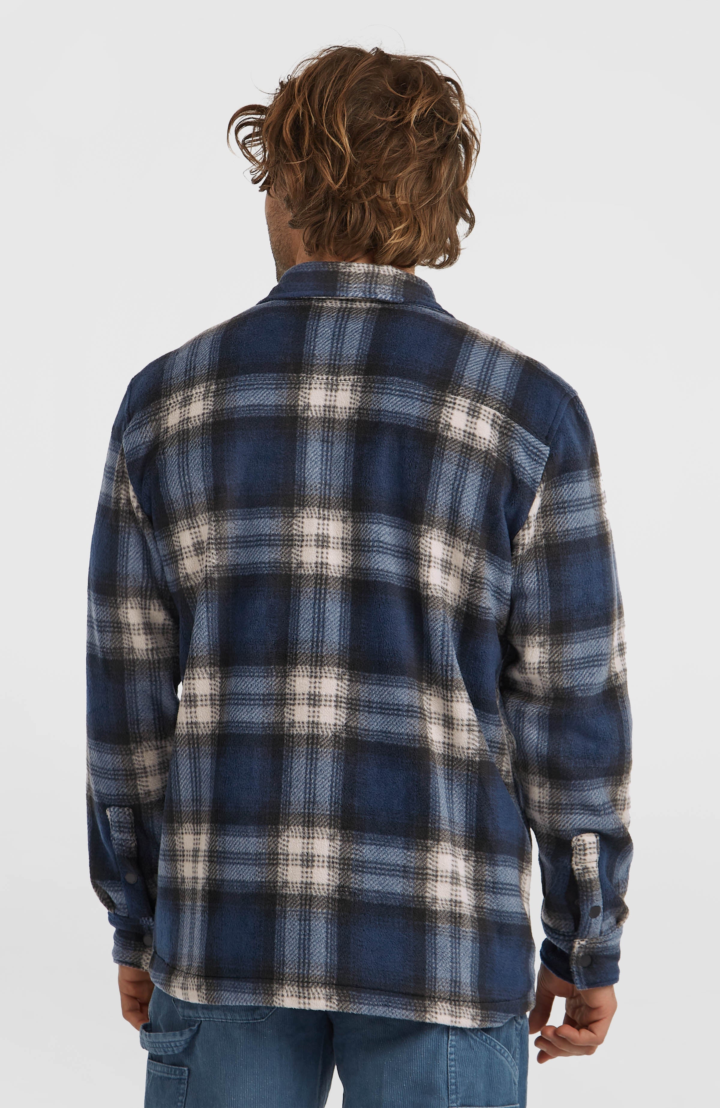 O'Riginals Superfleece Shirt Men - Mozart Blue Check