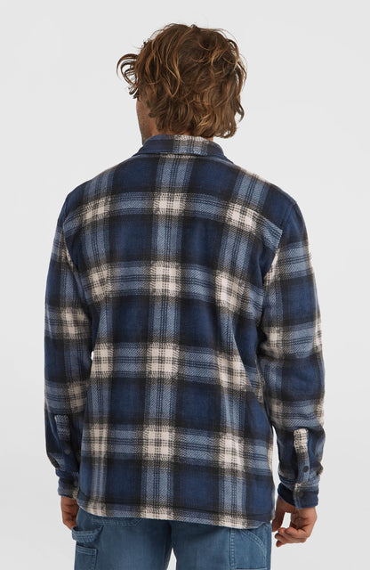 O'Riginals Superfleece Shirt Men - Mozart Blue Check