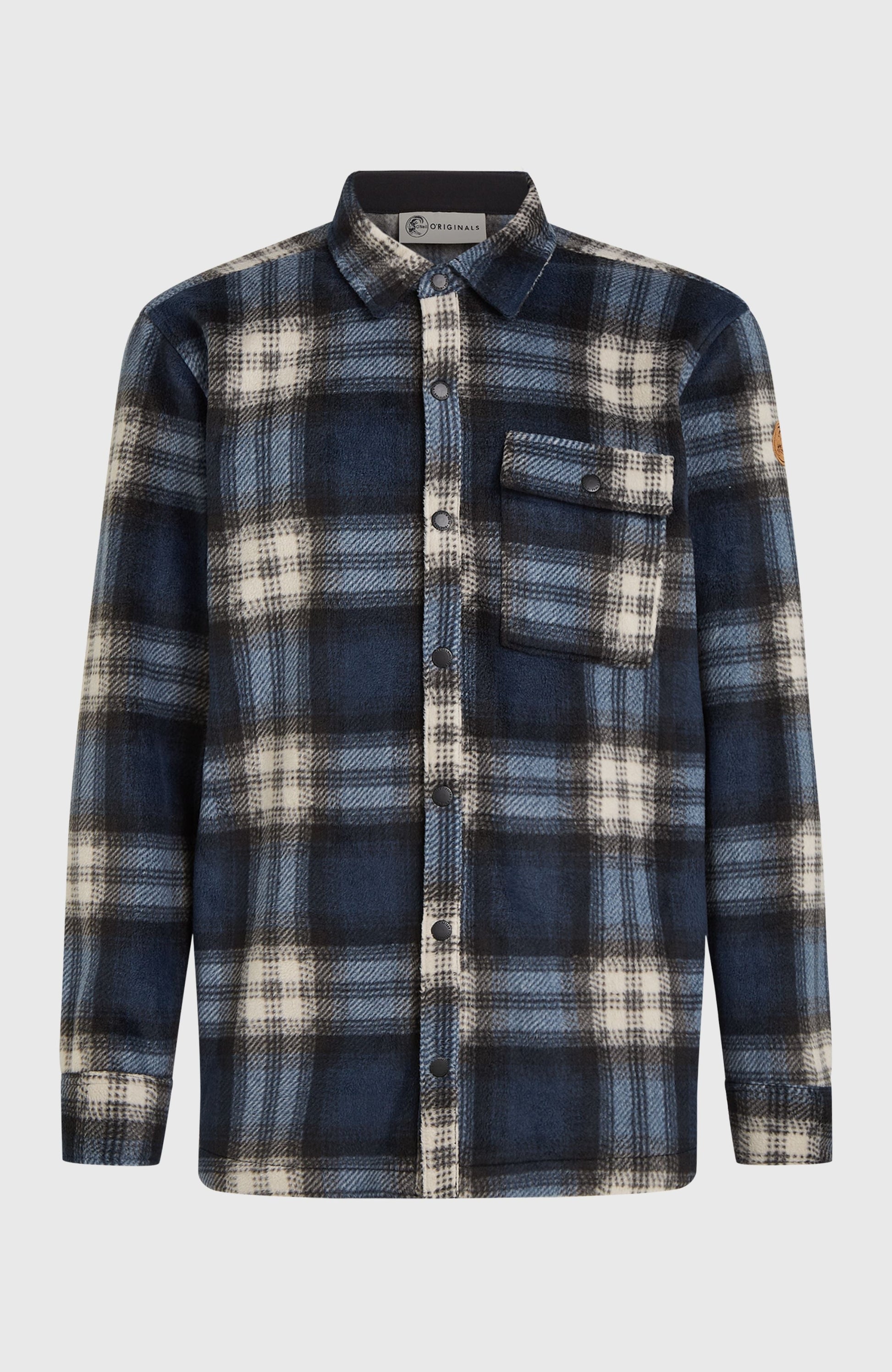 O'Riginals Superfleece Shirt Men - Mozart Blue Check