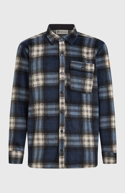 O'Riginals Superfleece Shirt Men - Mozart Blue Check