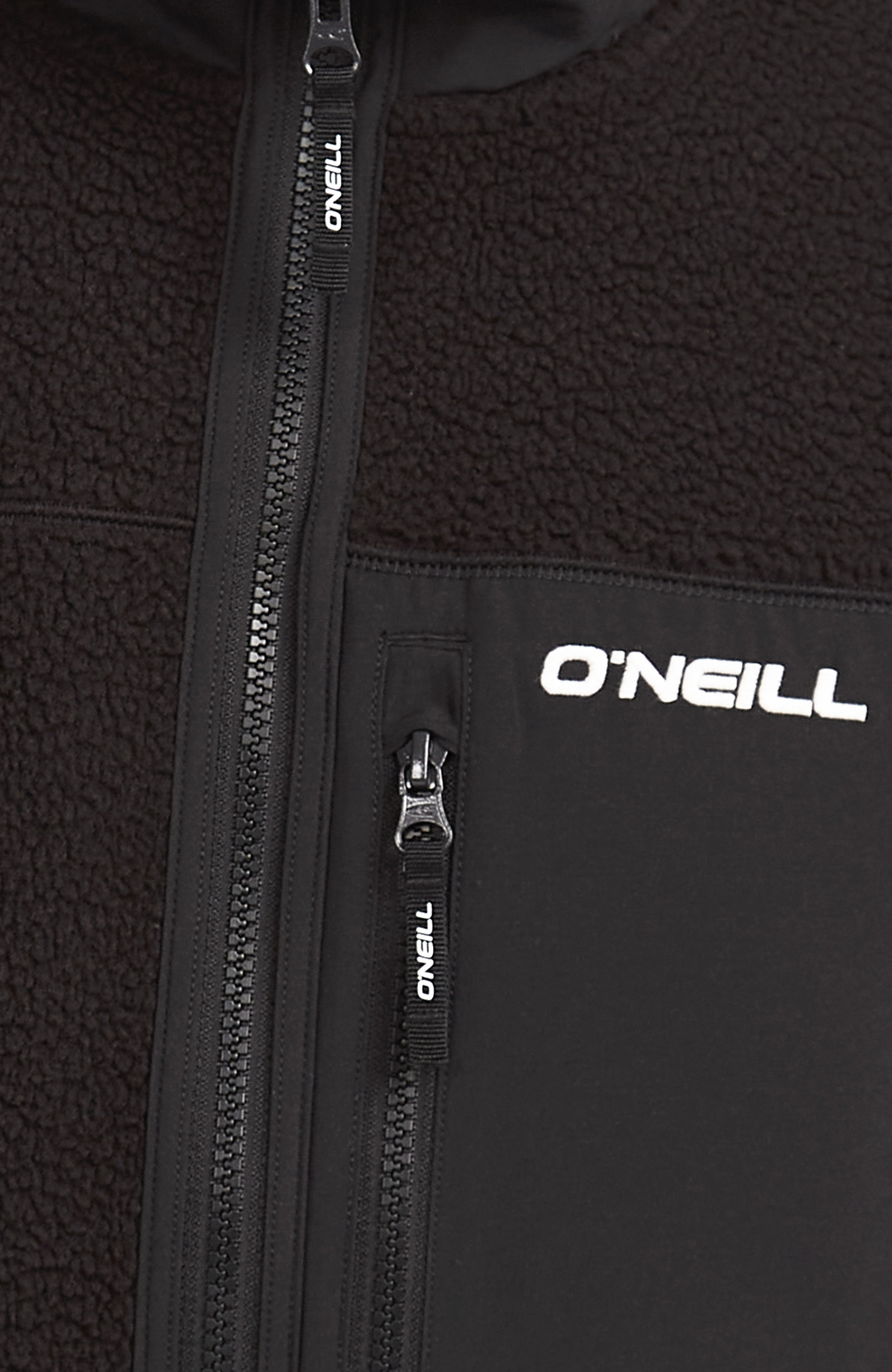Must-Have High-Pile Full-Zip Fleece Men - Black Out