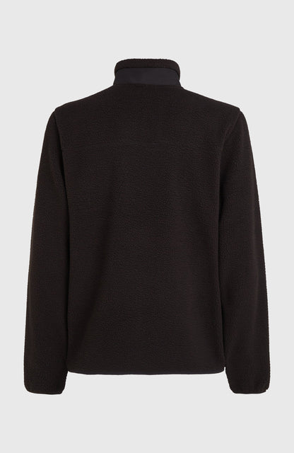 Must-Have High-Pile Full-Zip Fleece Men - Black Out