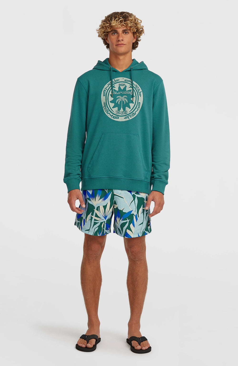 O'Neill Must-Have Graphic Hoodie Men - Botanical Heat
