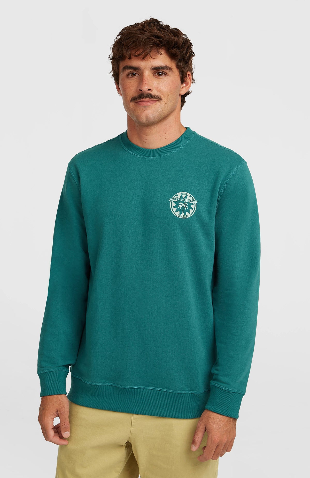 O'Neill Must-Have Graphic Crew Sweatshirt Men - Botanical Heat