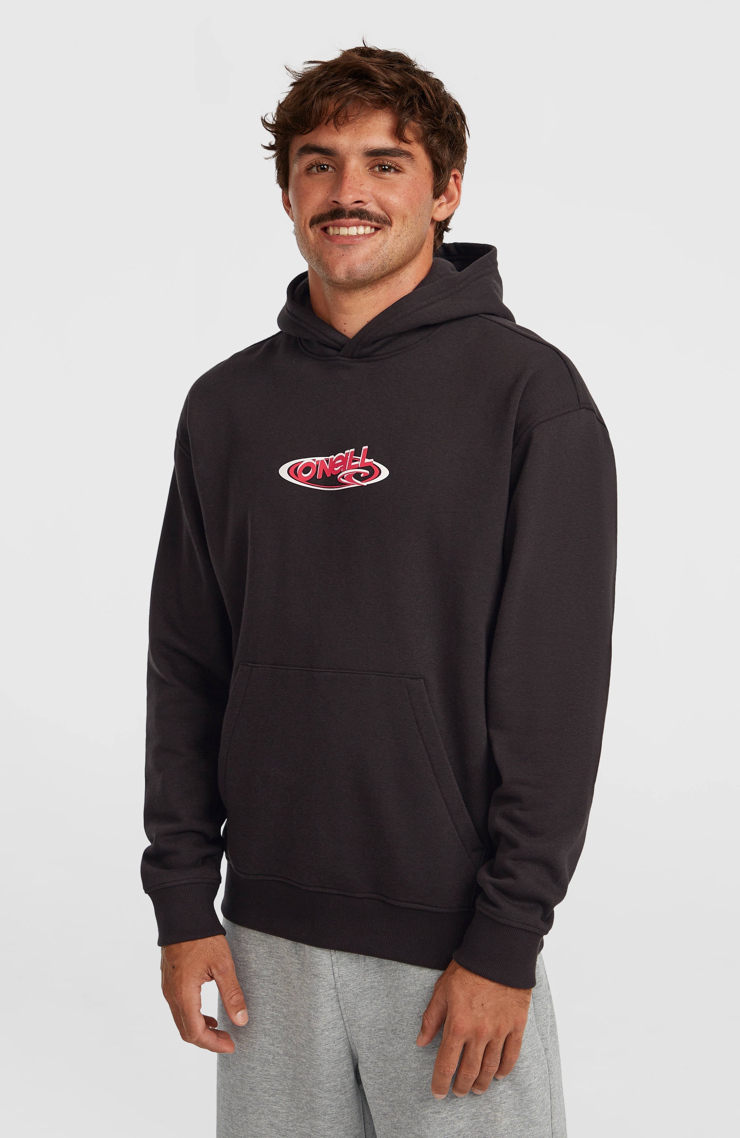 Essentials 90s Logo Hoodie Men - Black Out
